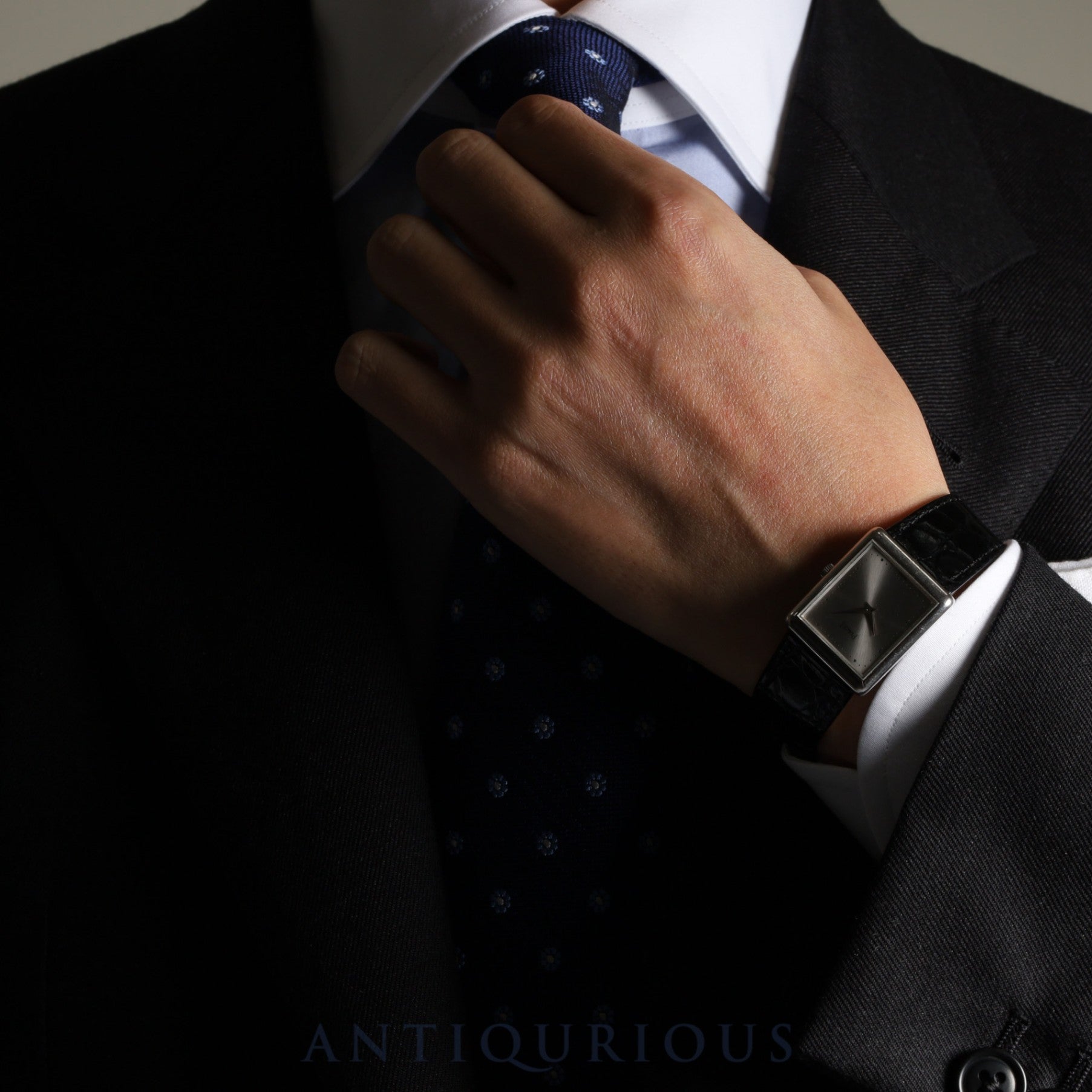 ピアジェ プロトコール 9150 手巻き Cal.9P2 750WG 革 純正尾錠(750WG) シルバー文字盤 純正替えベルト オーバーホール済み