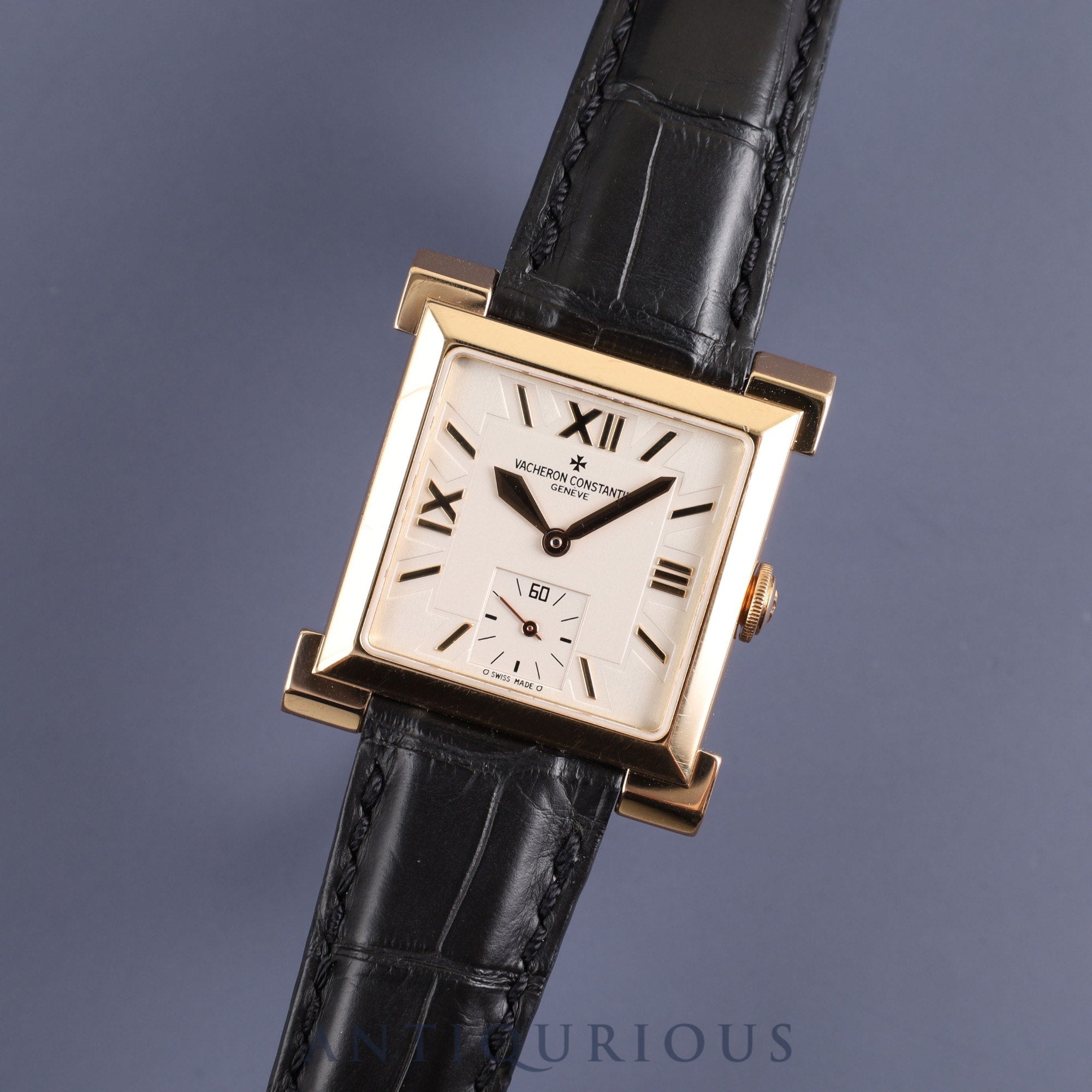 Vacheron Constantin Cale Historiques 91030 / 000R Manual winding Cal.1017 750PG Genuine leather strap Genuine buckle (750PG) Ivory dial 31 x 35mm Box, case, warranty card (2003) Limited to 600 pieces Overhauled