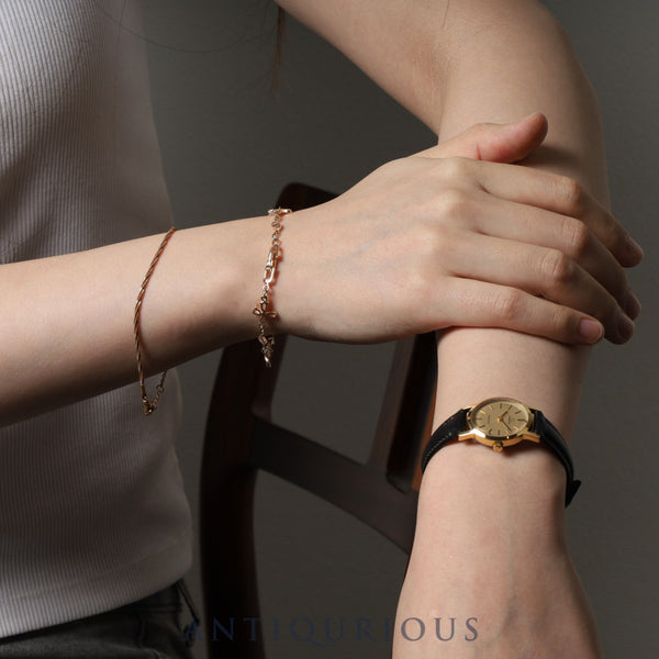 Omega Geneve 5511.0411 Manual winding Cal.625 GP Leather Genuine buckle (GP) Gold dial Overhauled