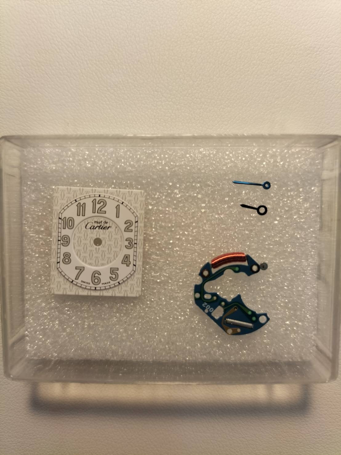カルティエ マストタンク MM 2416 クォーツ Cal.057 SV925 革 純正Dバックル(SS) テレフォンCC文字盤 オーバーホール済み