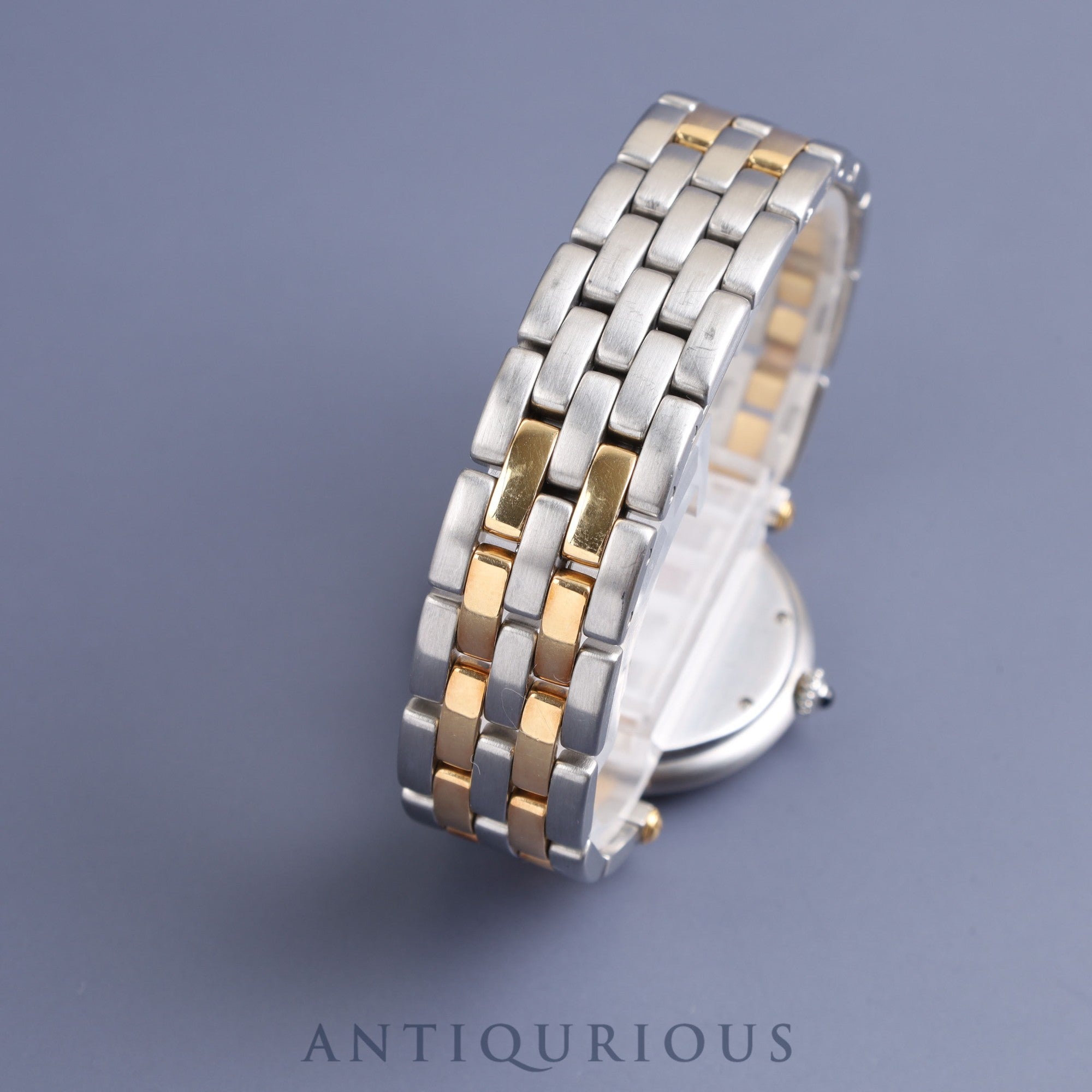 Cartier Panthere Vendome MM 8396 Quartz Cal.83 SS / YG Ivory Roman Dial Box Overhauled