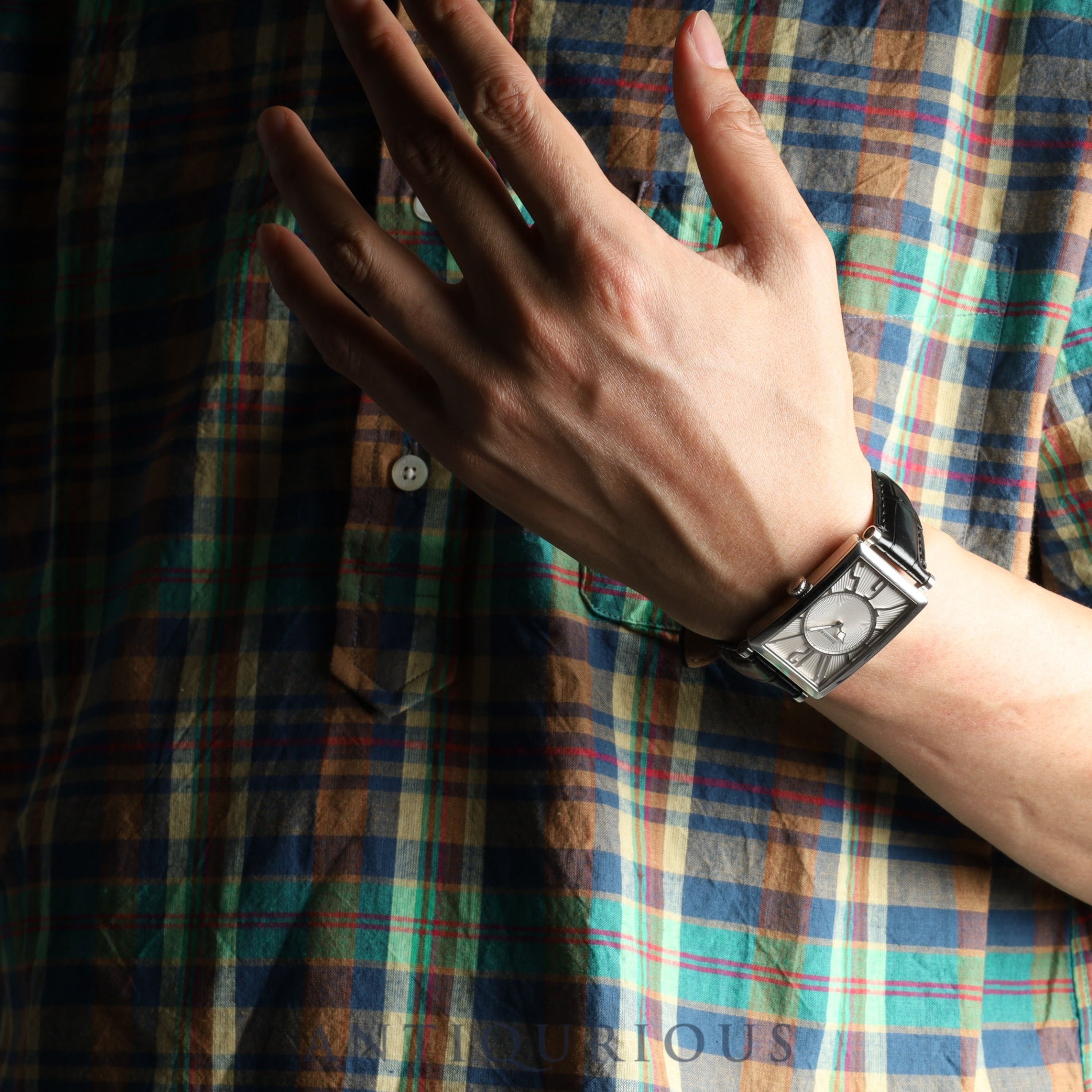 Tiffany Gallery Z3002.10.10A21A68A Quartz Cal.976.001 SS Leather Genuine Buckle (SS) Silver Dial Overhauled