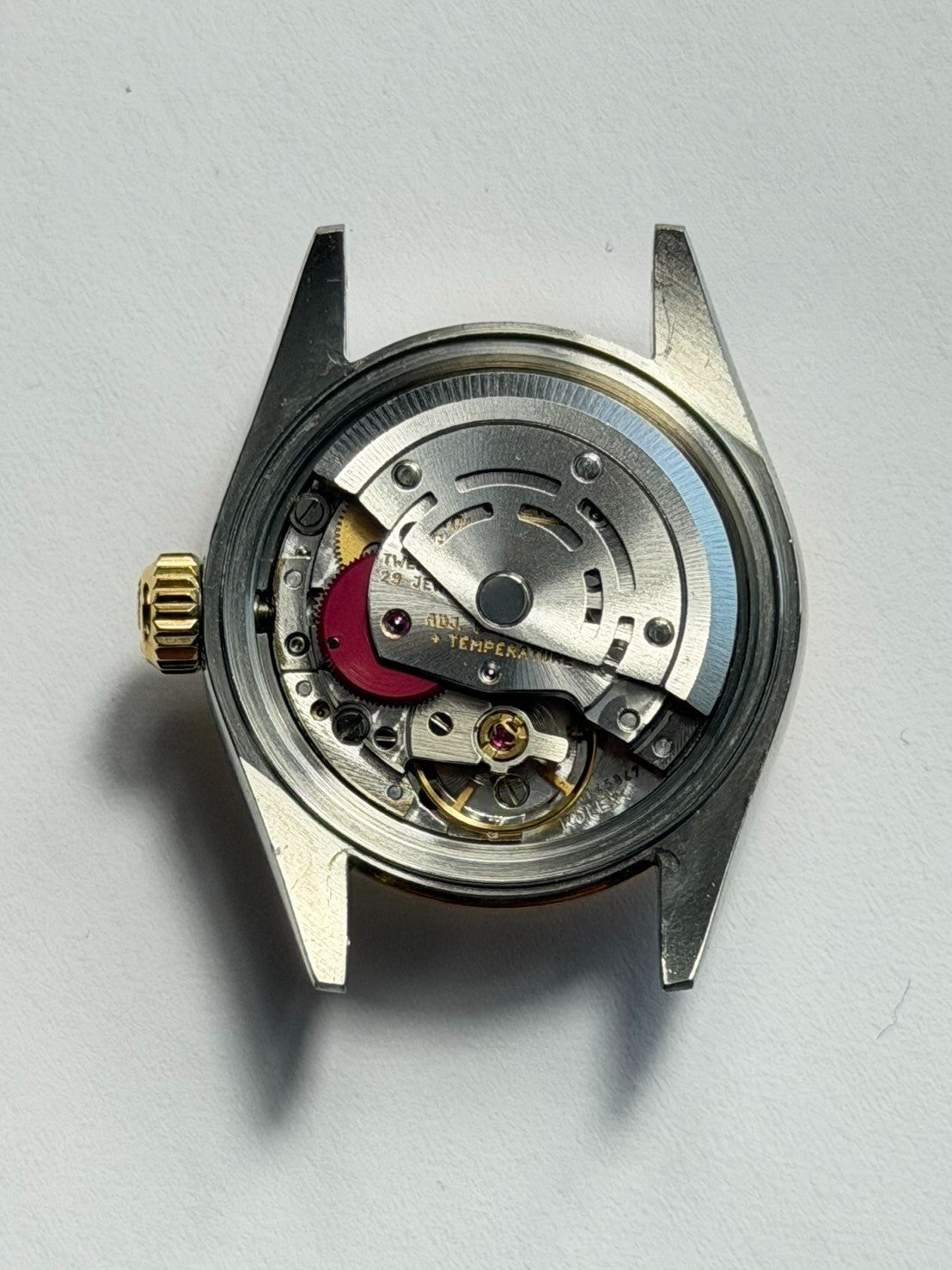 ロレックス デイトジャスト レディ 69173 自動巻き Cal.2135 SS/YG SS/YG ホワイト飛びアラビア文字盤(SWISS MADE表記) W番(1994年~1995年)保証書(1999年 )オーバーホール済み