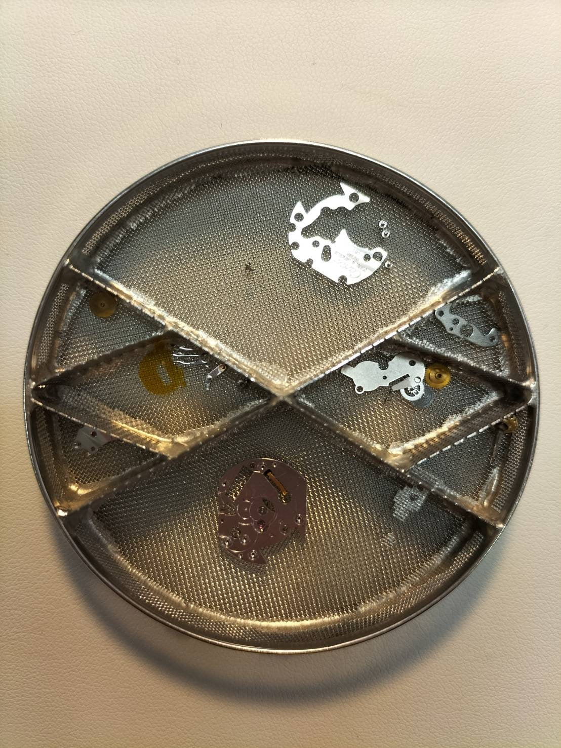 カルティエ マストタンク SM 1613 クォーツ Cal.057 SV925 革 純正Dバックル (GP)サイドトリニティ文字盤 1996年頃~1998年頃 オーバーホール済み