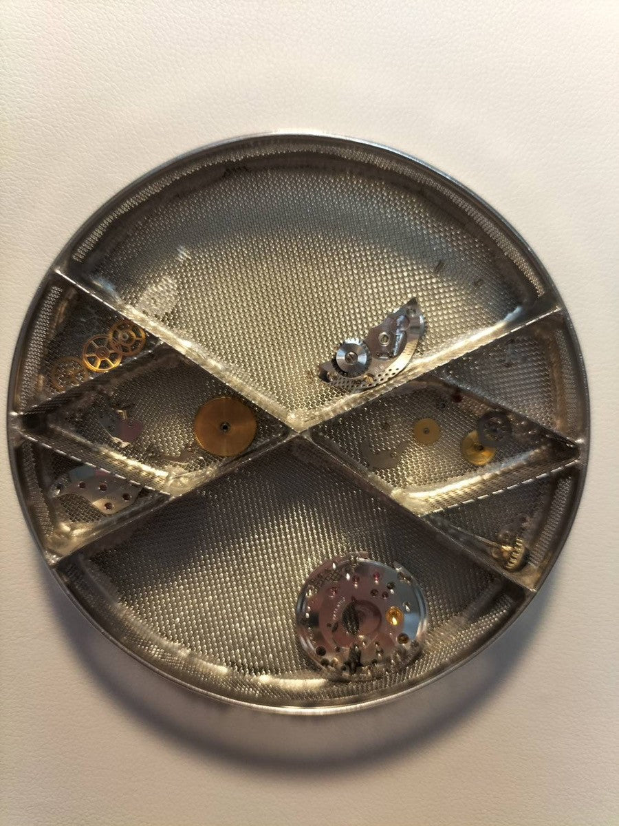 カルティエ マストタンク LM 手巻き Cal.-78-1 SV925 革 純正尾錠(GP)ラピスラズリ文字盤 オーバーホール済み