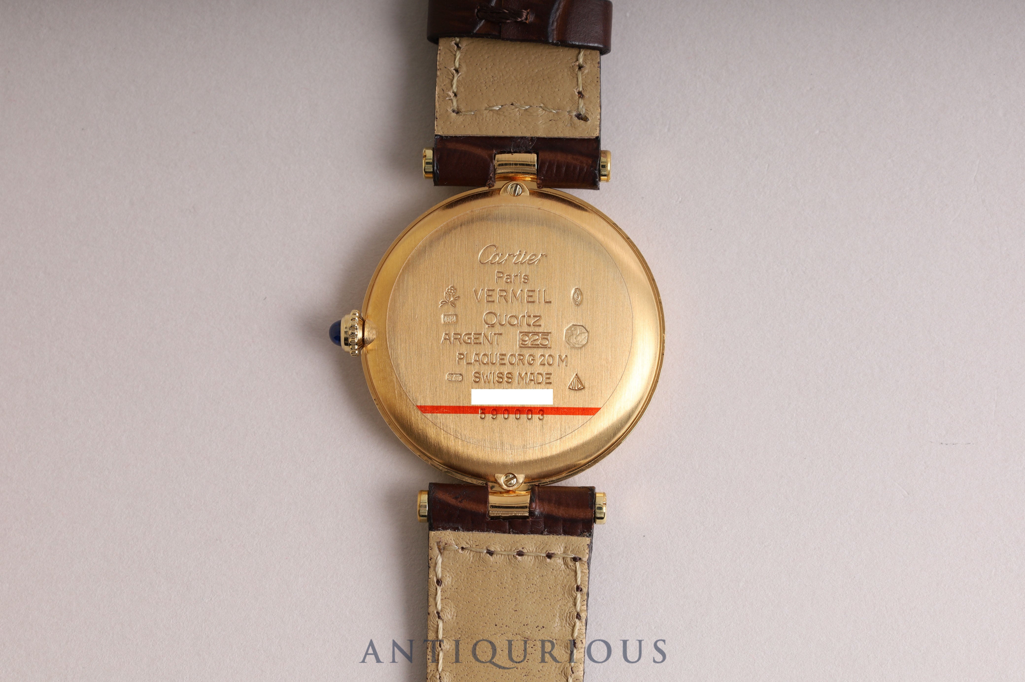 Cartier Must Vendome VLC LM QZ