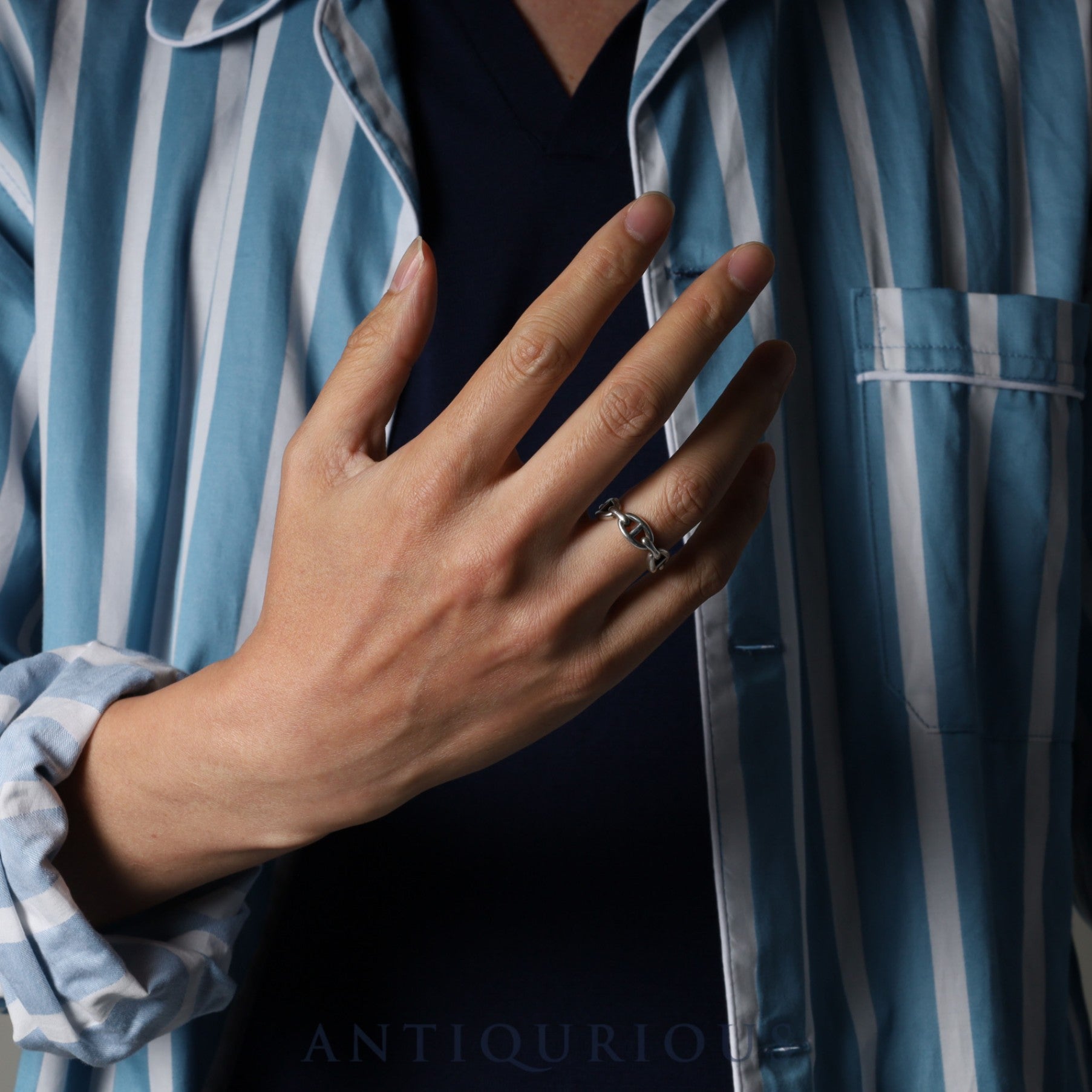 エルメス リング シェーヌダンクル アンシェネ SV925 #55