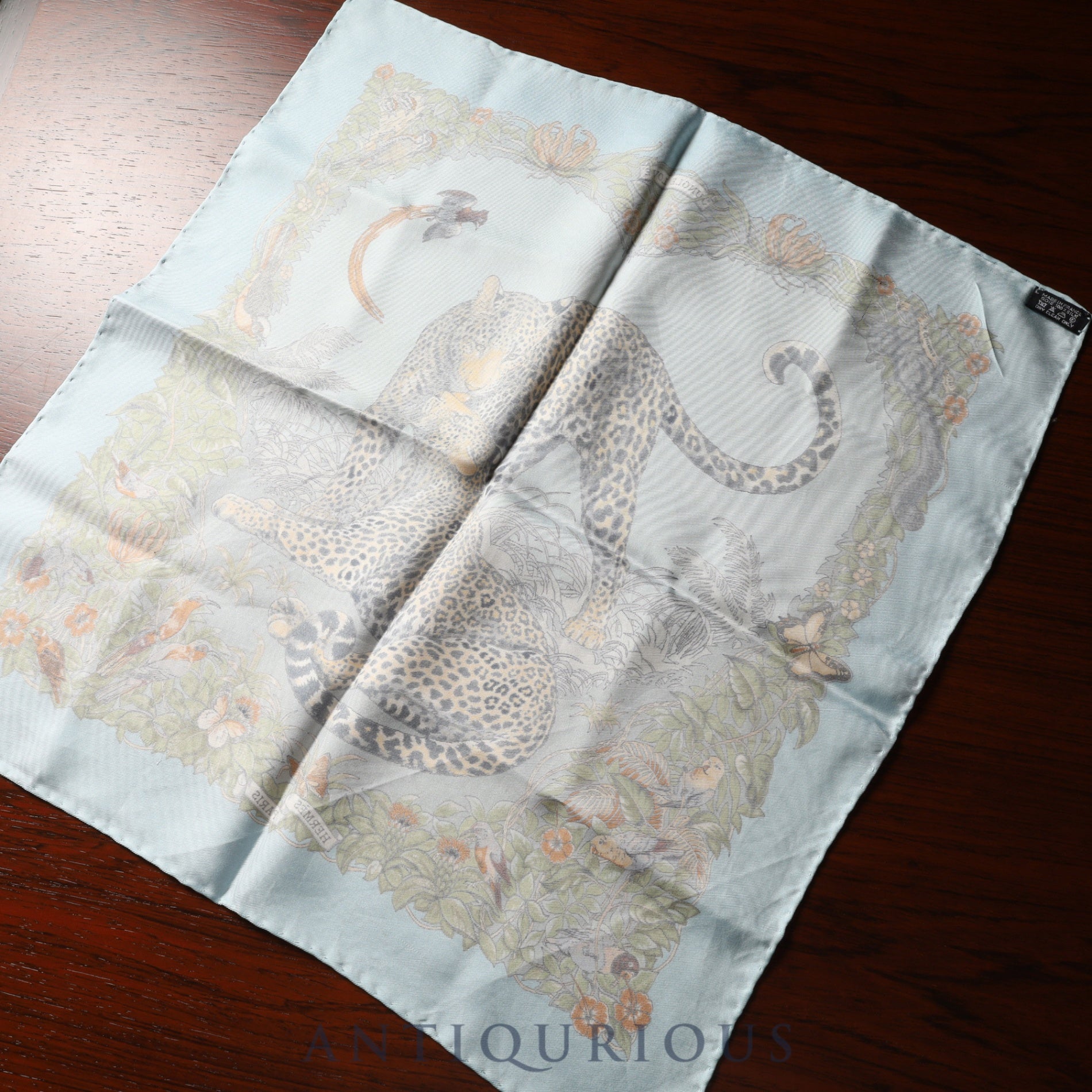 Hermes Scarf Carré 45 Jungle Love 100% Silk