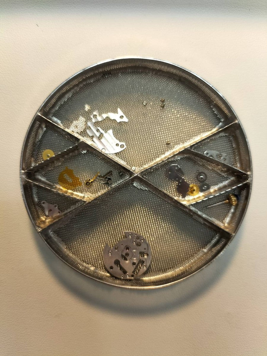 カルティエ マストトリニティ W1010844/2735 クォーツ Cal.157.06 SV925 革 純正Dバックル(GP) ホワイト文字盤 箱 オーバーホール済み