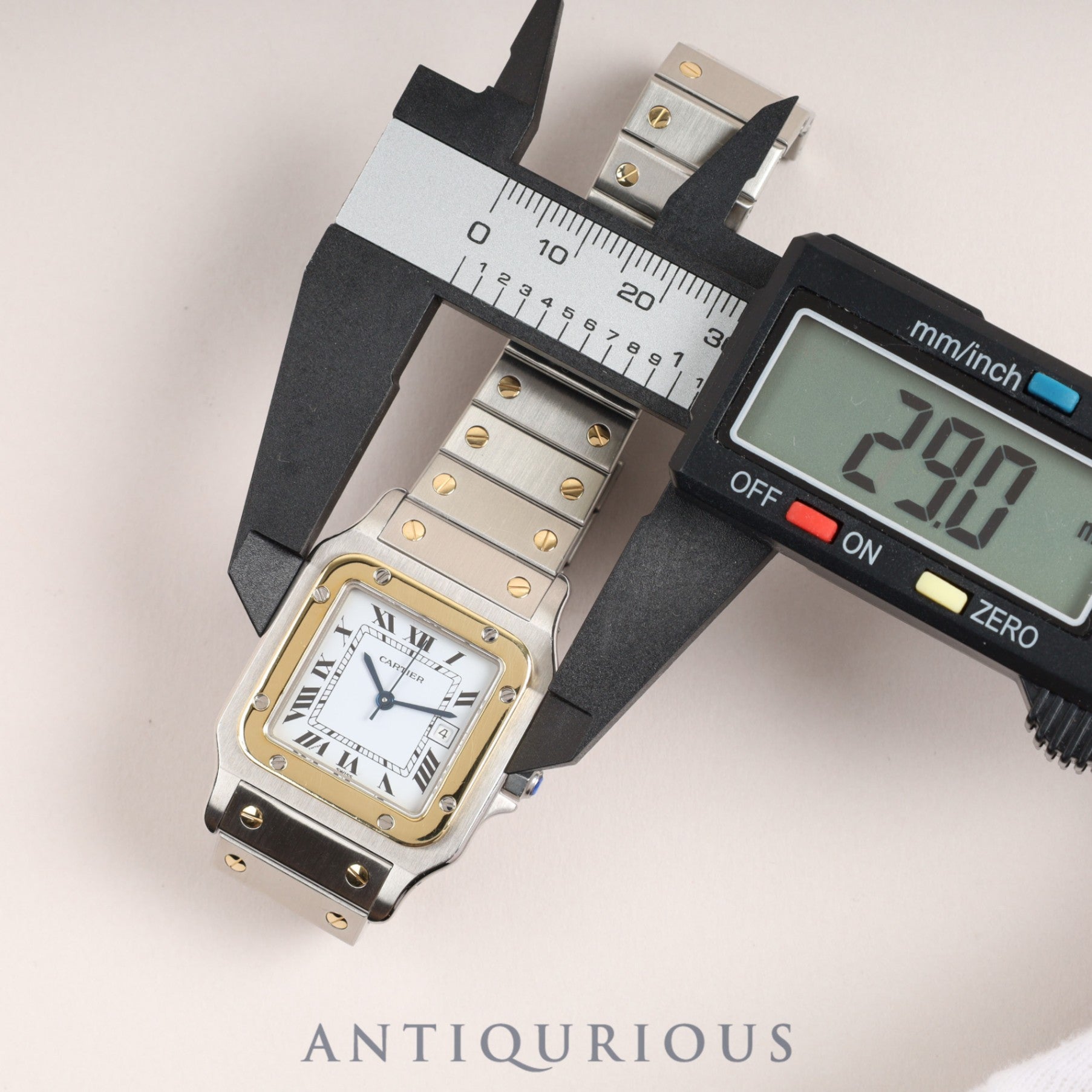 Cartier Santos Galbe LM AC 23.80 gr OR 0.750 4.05 gr