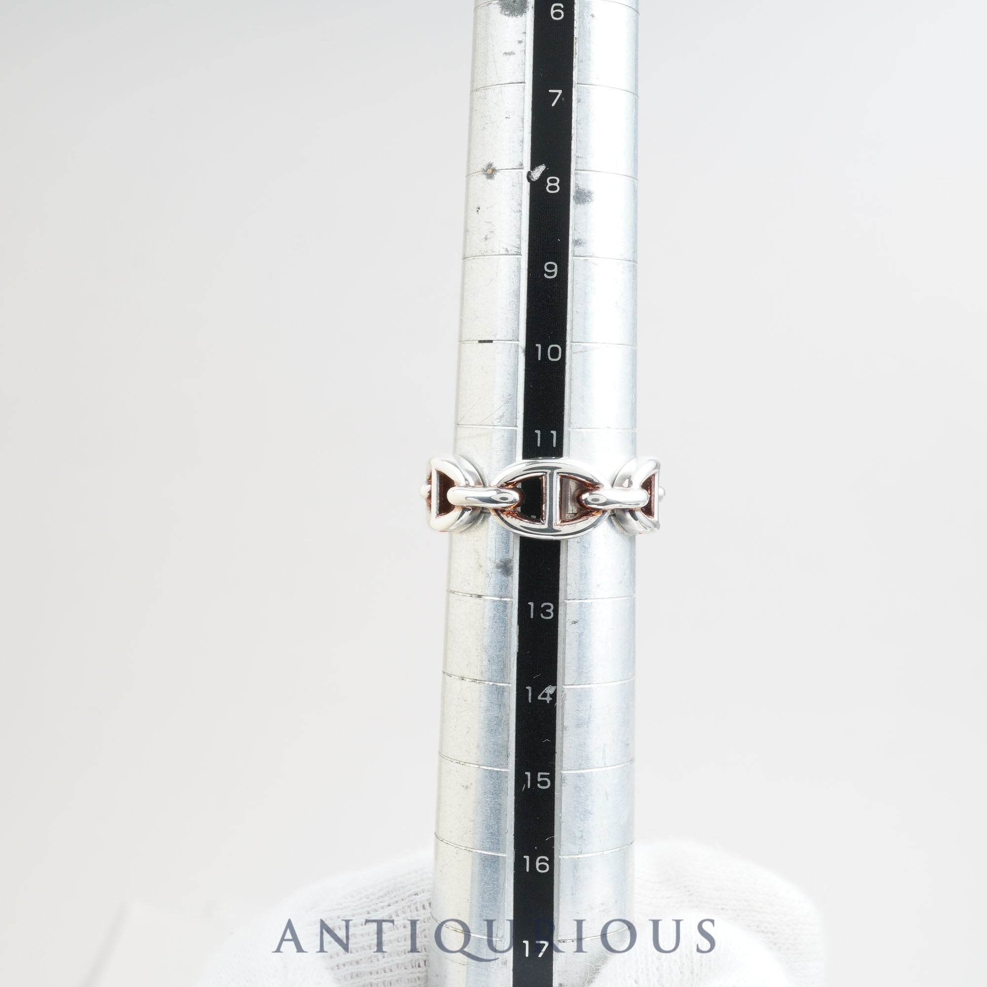 Hermes Ring Chaine d'Ancre Anchaine