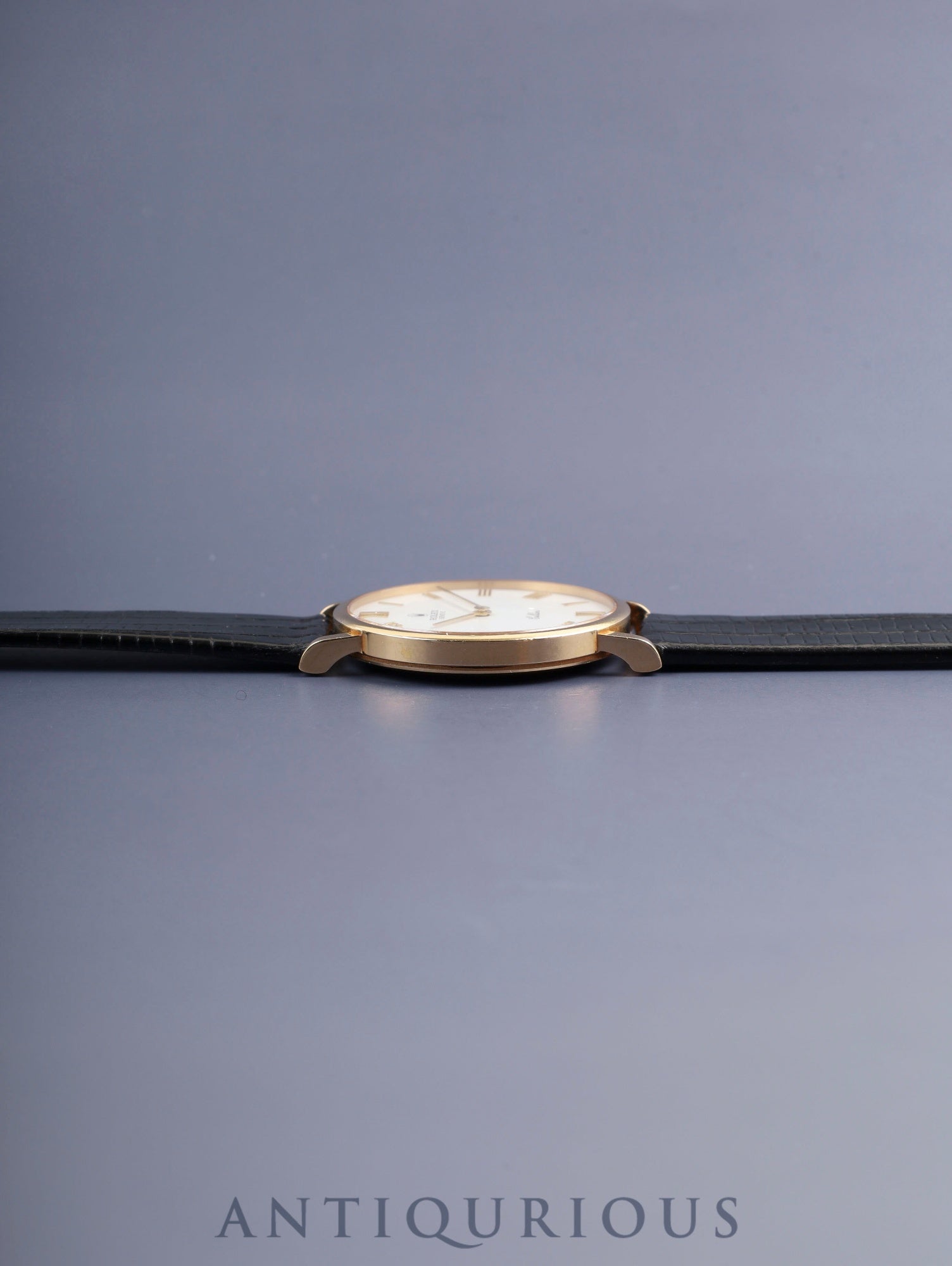 ロレックス チェリーニ 5112 手巻き Cal.1602 750YG 革 純正ピンバックル(750YG) ホワイトローマン文字盤 W番(1994年~1995年)オーバーホール済み