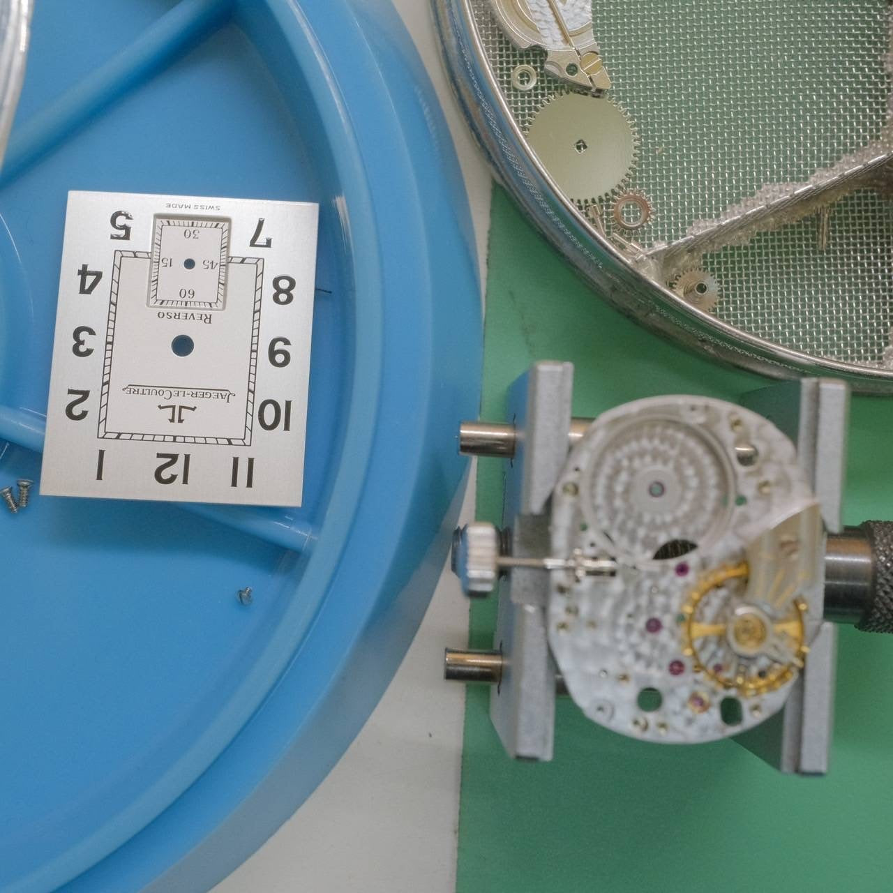 ジャガー・ルクルト ビッグレベルソ Q2708420(270.8.62)手巻き Cal.822 SS 革 純正バックル(SS)シルバー文字盤 箱 説明書 替えベルト