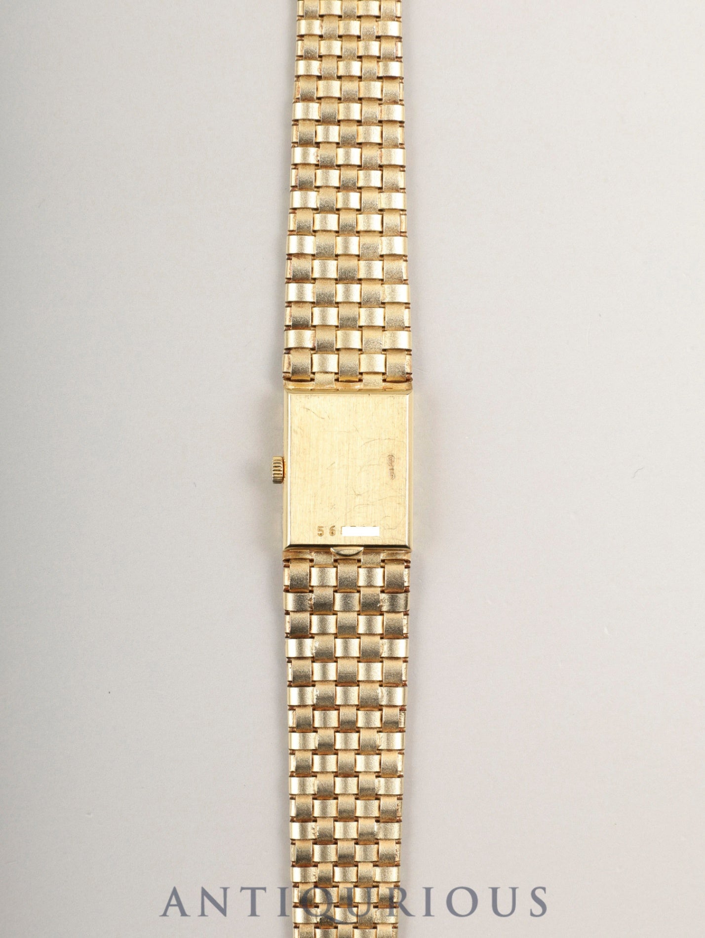 Vacheron Constantin Mesh d'Or 33030 Manual Winding Cal.1052 750YG 750YG Champagne Dial Overhauled