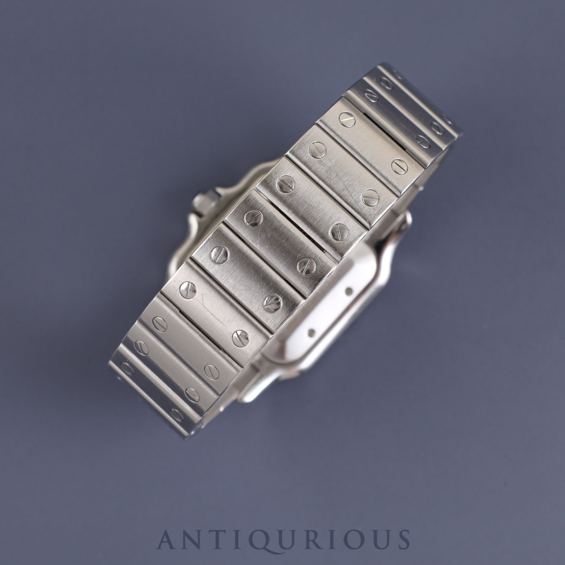 Cartier Santos Galbee LM 2319 Automatic Cal.381A SS SS Gray Roman Dial Overhauled