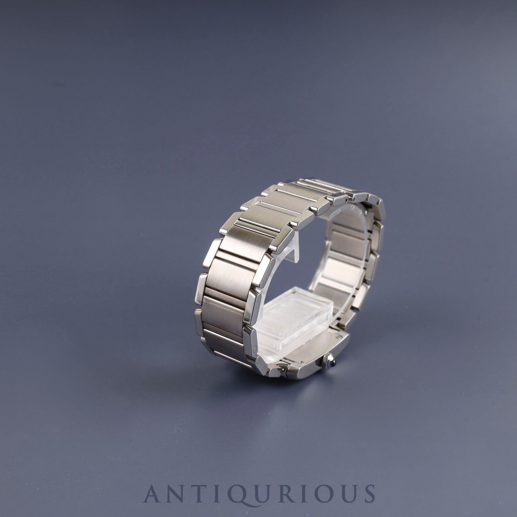 カルティエ タンクフランセーズ MM W51003Q3 / 2301 クォーツ SS SS ホワイトローマン文字盤 コンプリートサービス(フルメンテナンス)済み