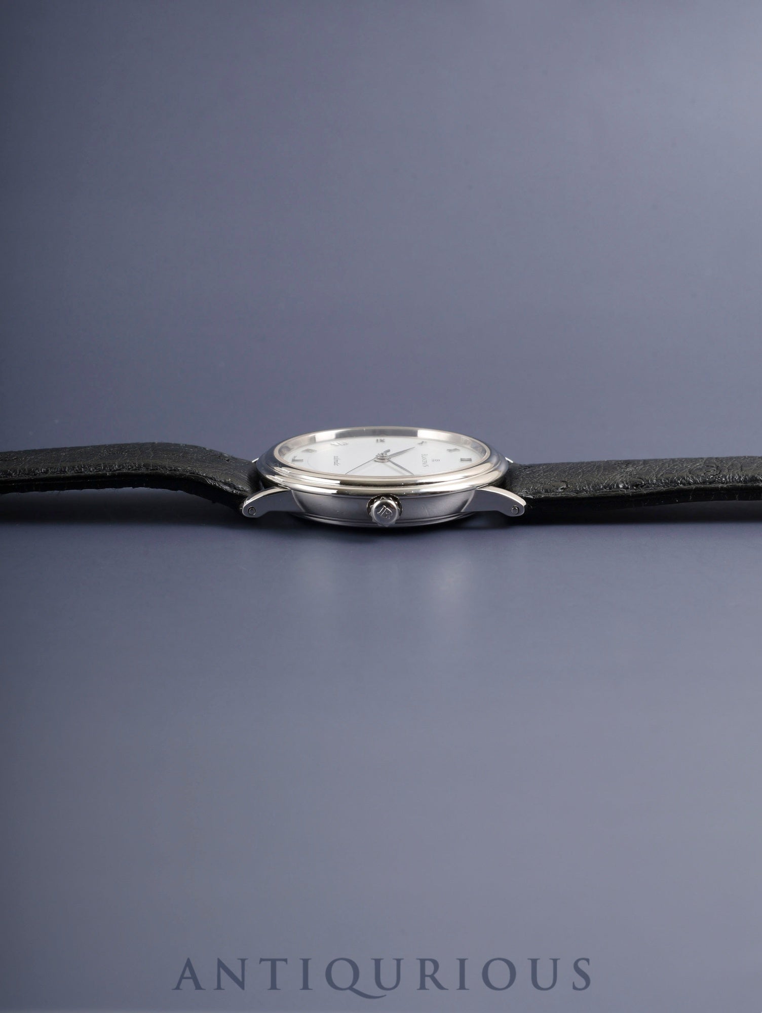 ブランパン ヴィルレ ウルトラスリム 自動巻き Cal.1195 SS 純正革ベルト 純正ピンバックル(SS)ホワイトローマン文字盤 オーバーホール済み