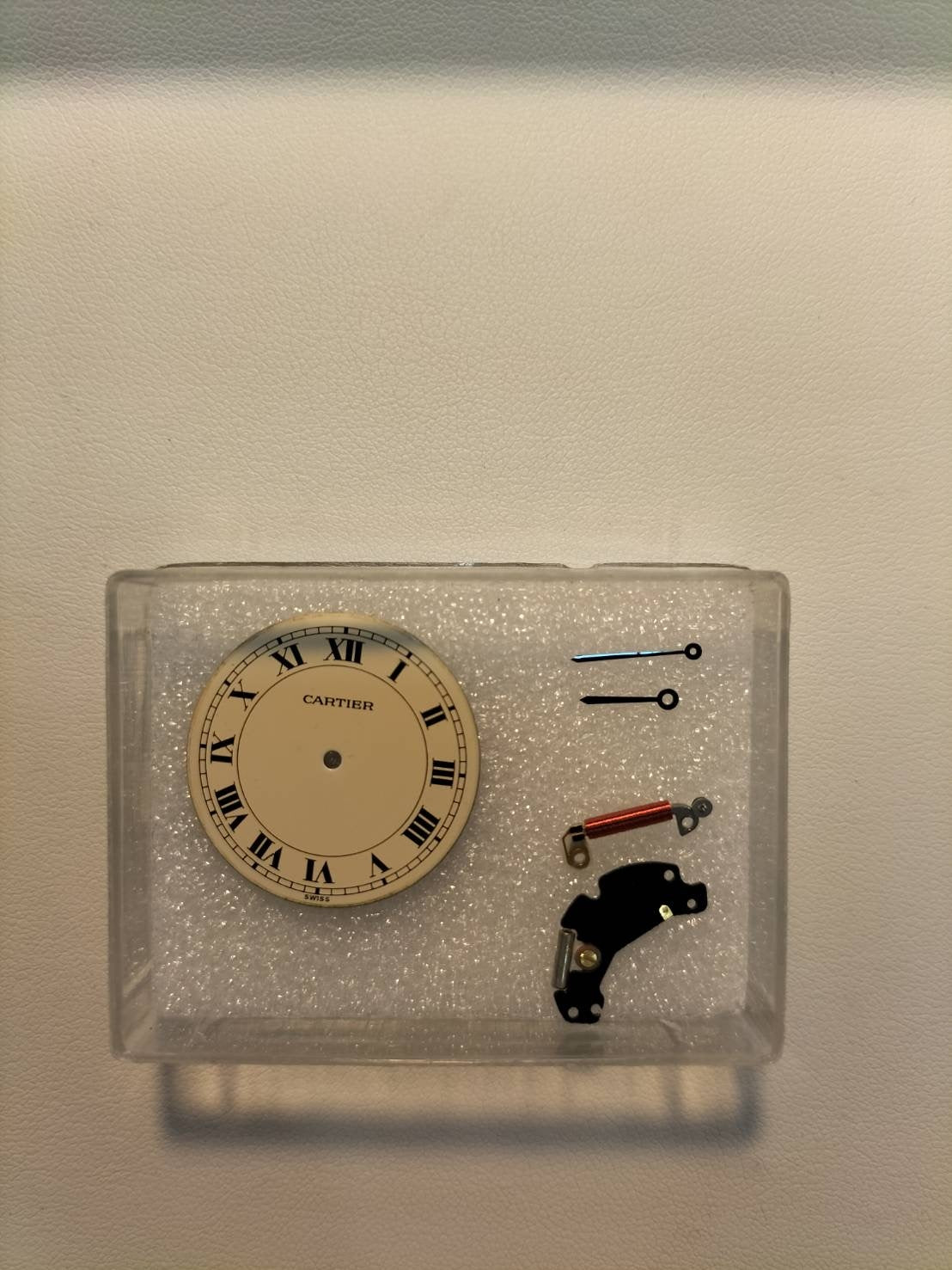 Cartier Vendome VLC Trinity LM 8151 Quartz Cal.81 750YG Leather Genuine Buckle (GP) Ivory Roman Dial Warranty (1999) Booklet Overhauled