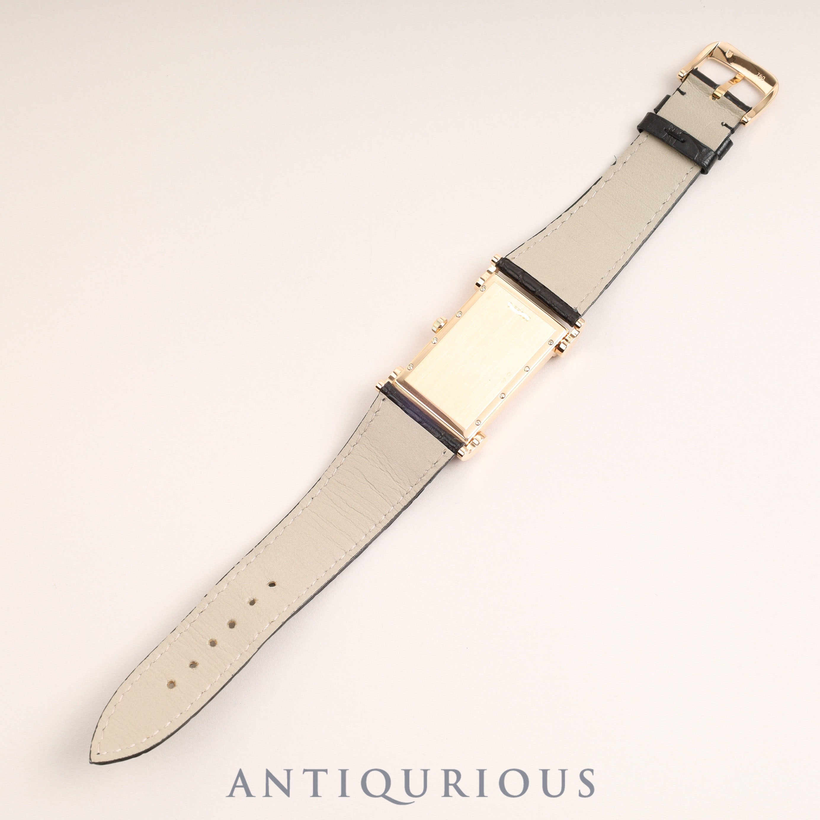 オーデマ・ピゲ カナぺ 149340R.00.A002XX.01 手巻き Cal.2085/2832 750PG 革 純正尾錠(750PG)アイボリー文字盤 紙箱 コンプリートサービス済み