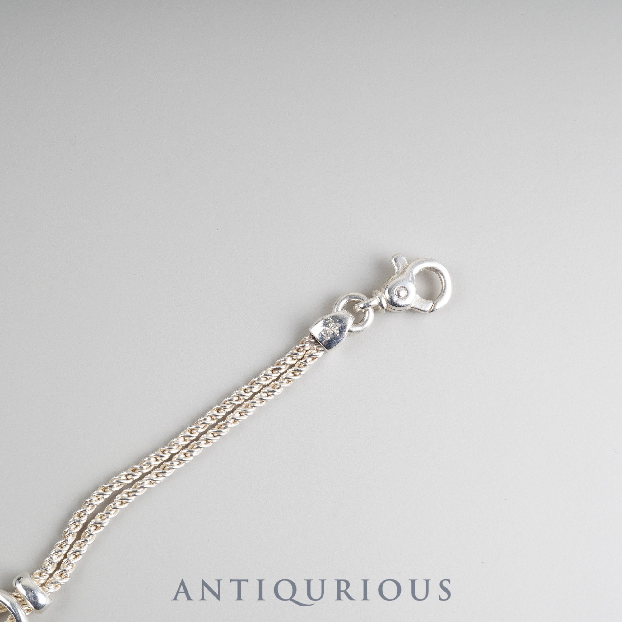 ティファニー ブレスレット センターノットダブルロープ SV925