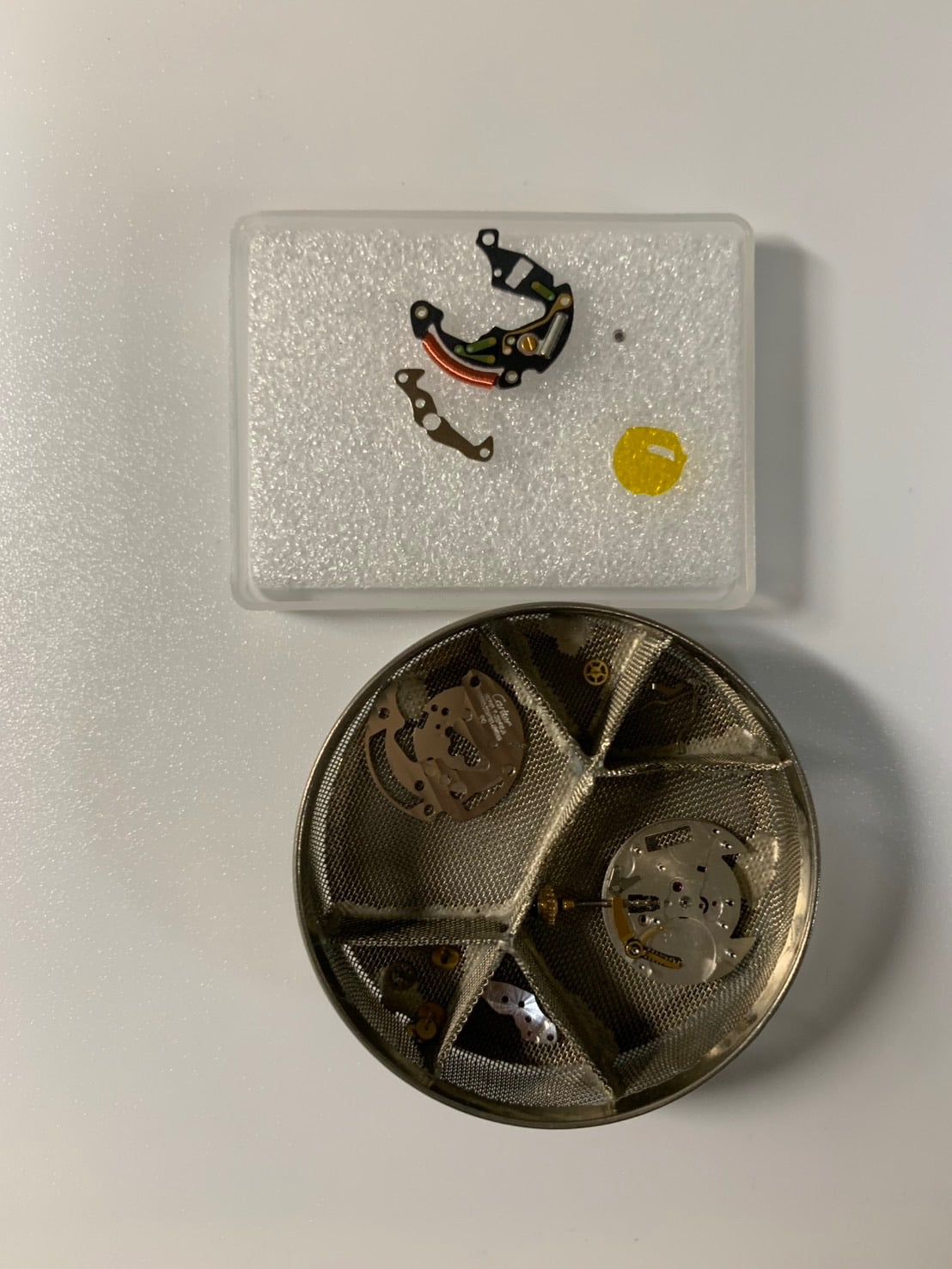 Cartier Must Vendôme VLC LM 590003 Quartz Cal.90 SV925 Leather Strap Original Pin Buckle (GP) Ivory 4-point Roman Numeral Dial Overhauled