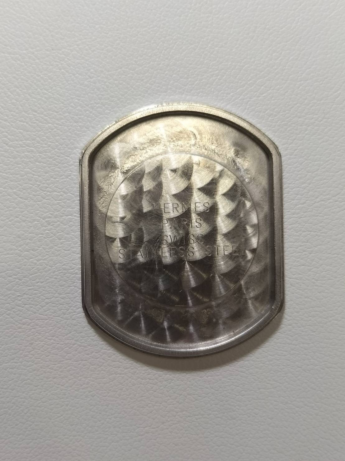 エルメス ラリー スモールセコンド RA1.810 クォーツ Cal.980.163 SS SS ホワイトアラビア文字盤(SWISS MADE表記)オーバーホール済み