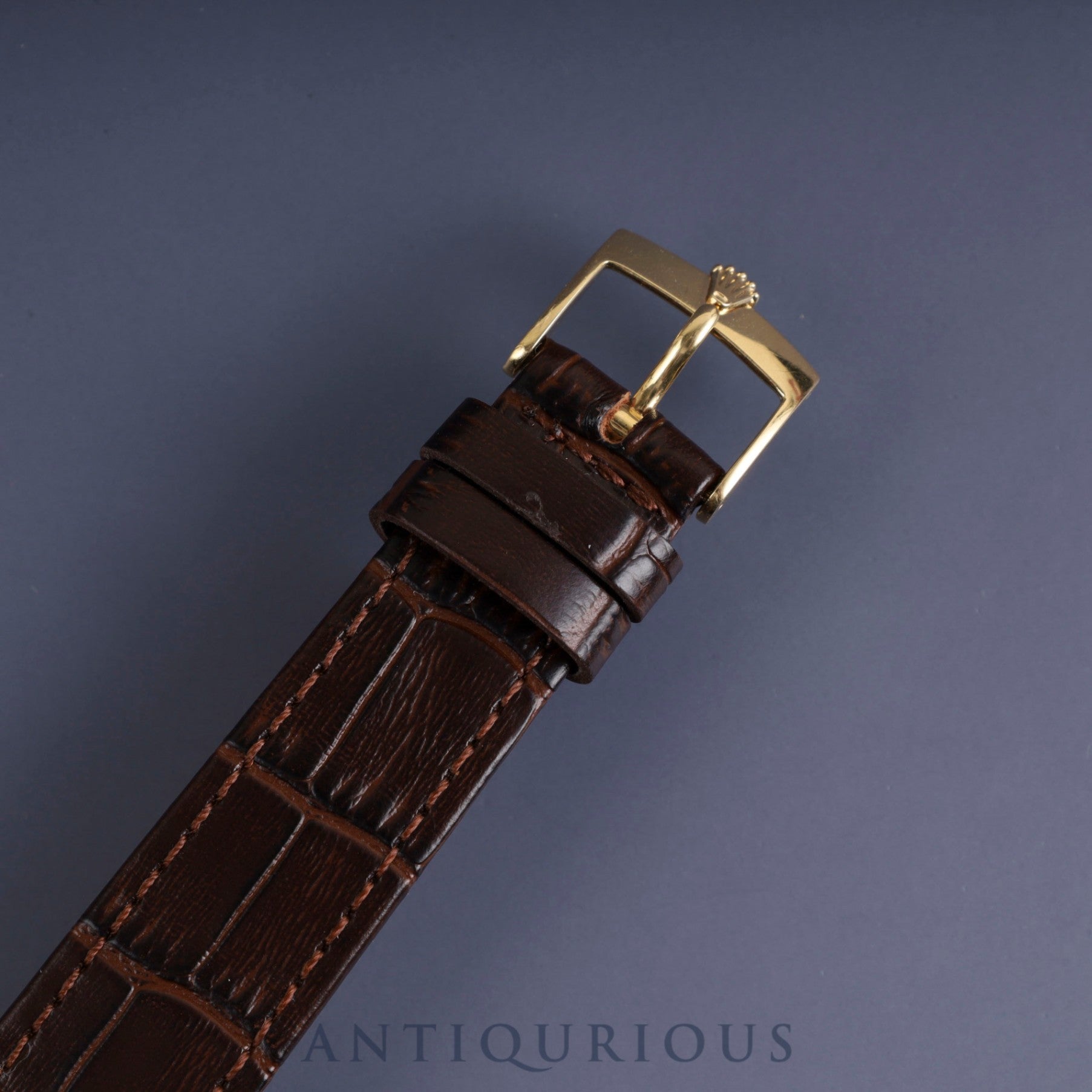 Rolex Cellini 5115/8 Manual winding Cal.1602 750 Leather Genuine buckle (750) Ivory engraved computer dial Warranty (2014) Genuine replacement belt Overhauled