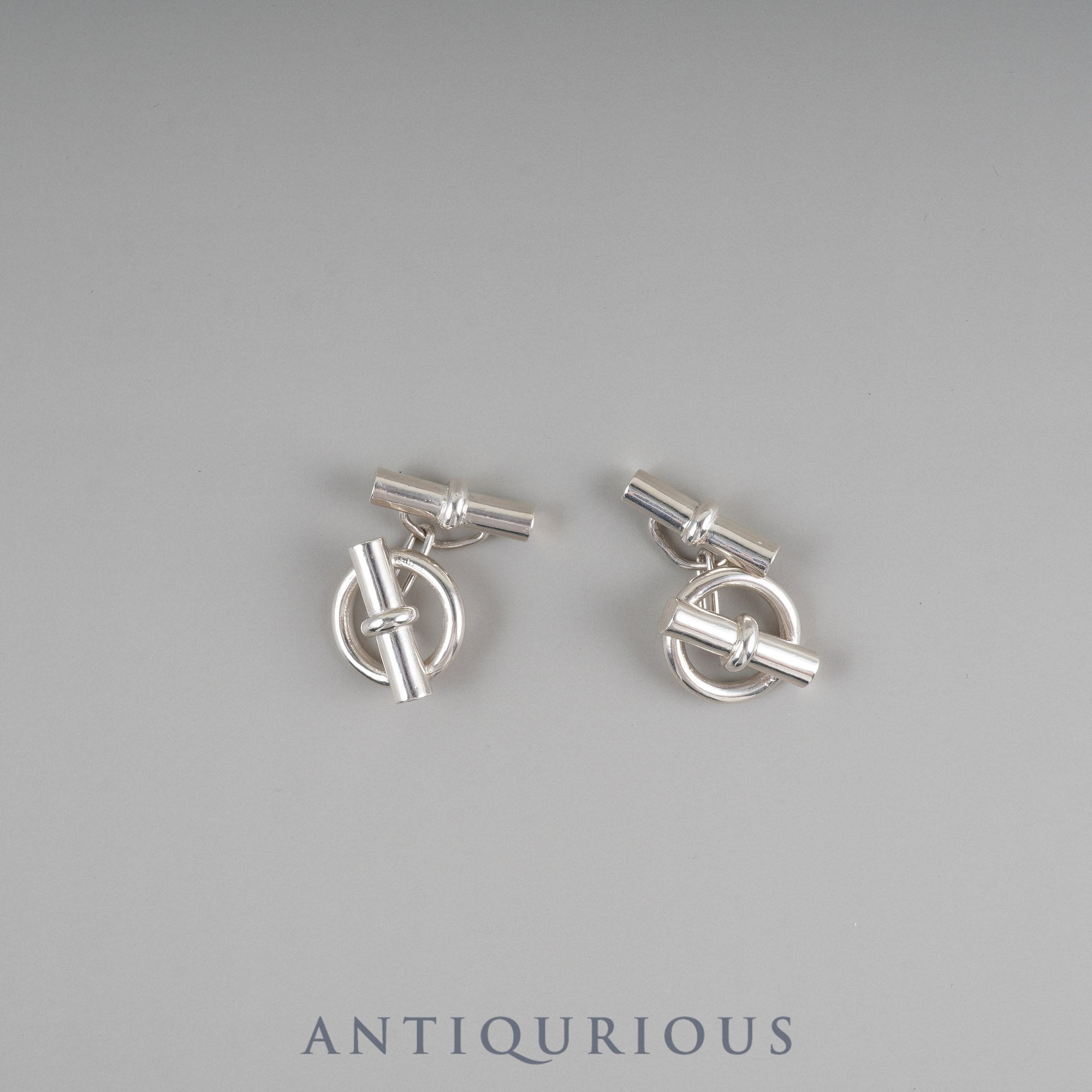 エルメス カフリンクス シェーヌダンクル SV800 ホールマーク蟹