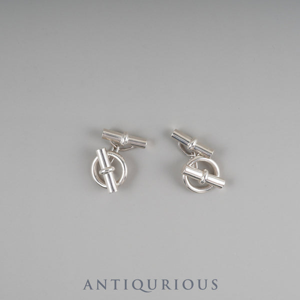 Hermès Cufflinks Chaine d'Ancre SV800 Hallmark Crab