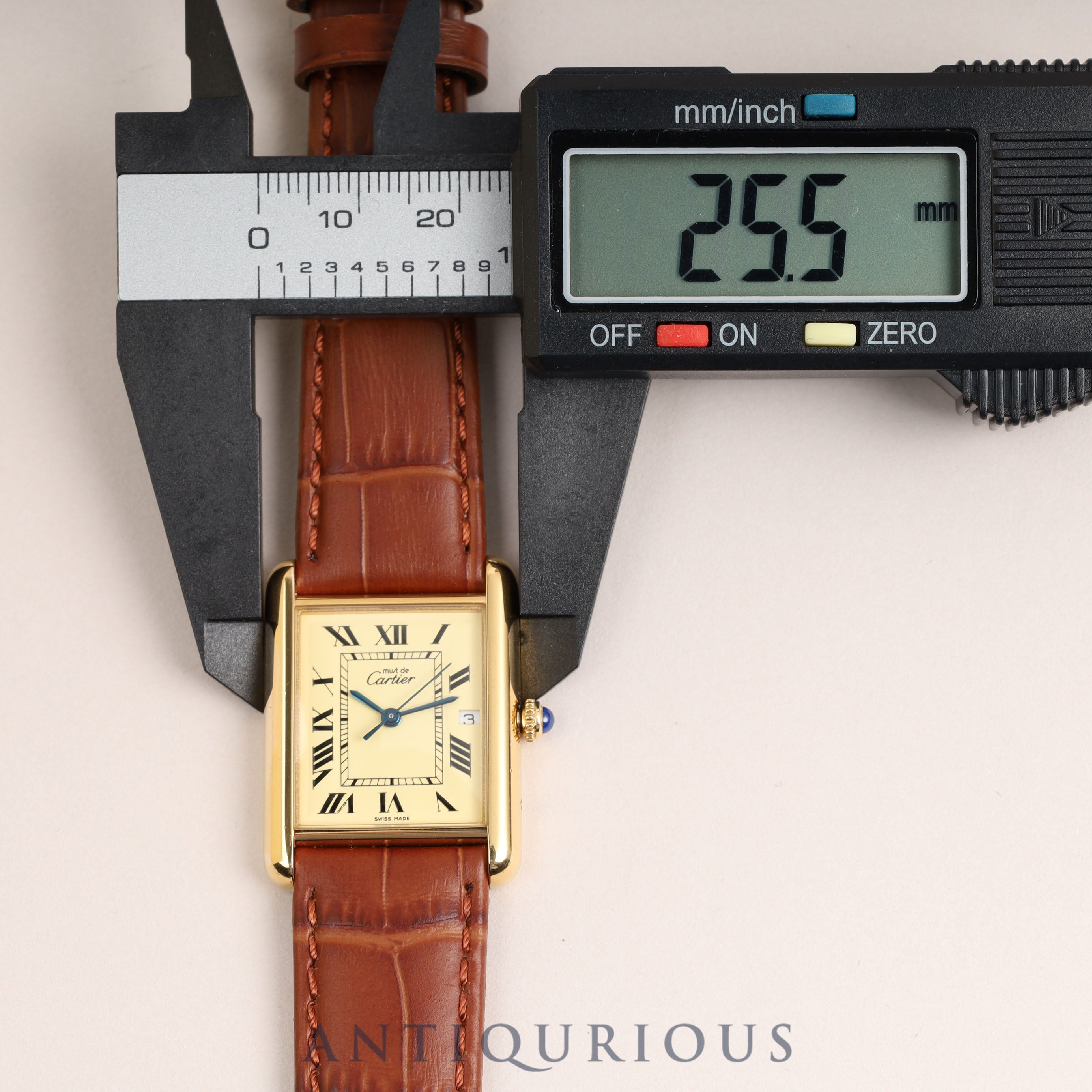 カルティエ マストタンク GM(XL) デイト QZ コンプリートサービス(フルメンテナンス)済み