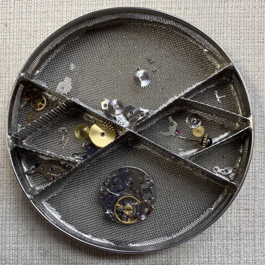 カルティエ マストタンク LM 手巻き Cal.78-1 SV925 革 純正尾錠(GP)ブラックオニキス文字盤 オーバーホール済み 新品仕上げ済み