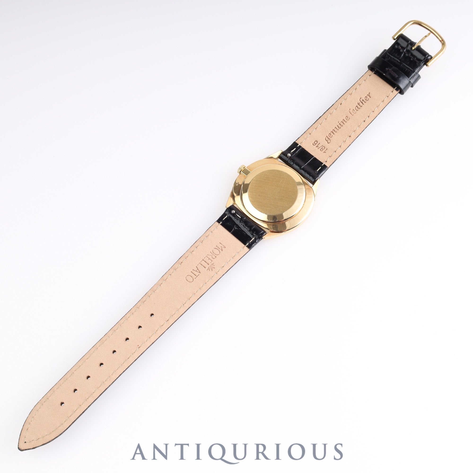 Patek Philippe Golden Ellipse 3545J GUBELIN Double Name Manual Winding Cal.23-300PM YG Leather Blue Dial Paper Box