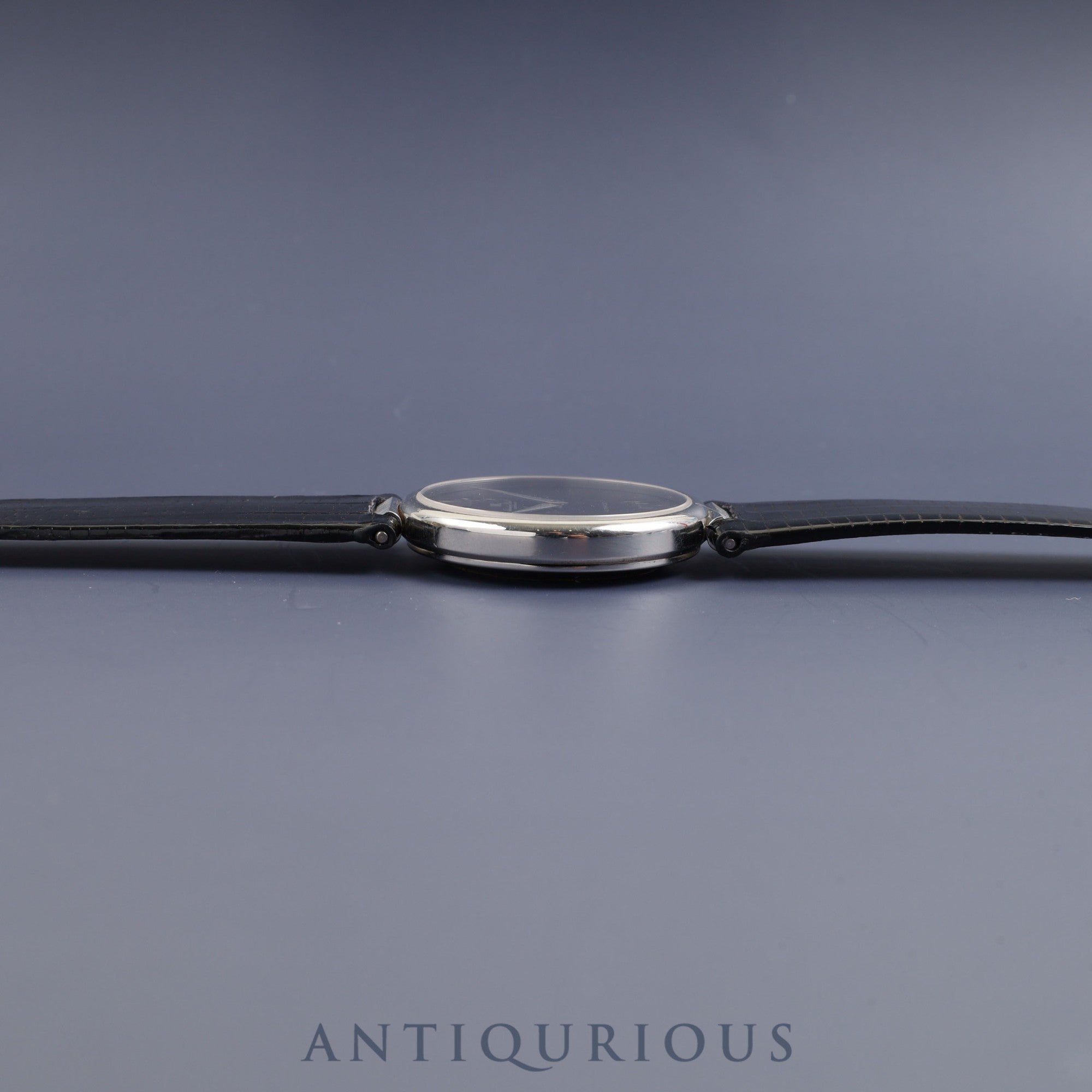 IWC ラウンド 3203 自動巻き Cal.3251 SS 革 純正尾錠(SS)ブラック文字盤 箱 冊子 ケース 保証書(1979年)オーバーホール済み アイダブリュシー