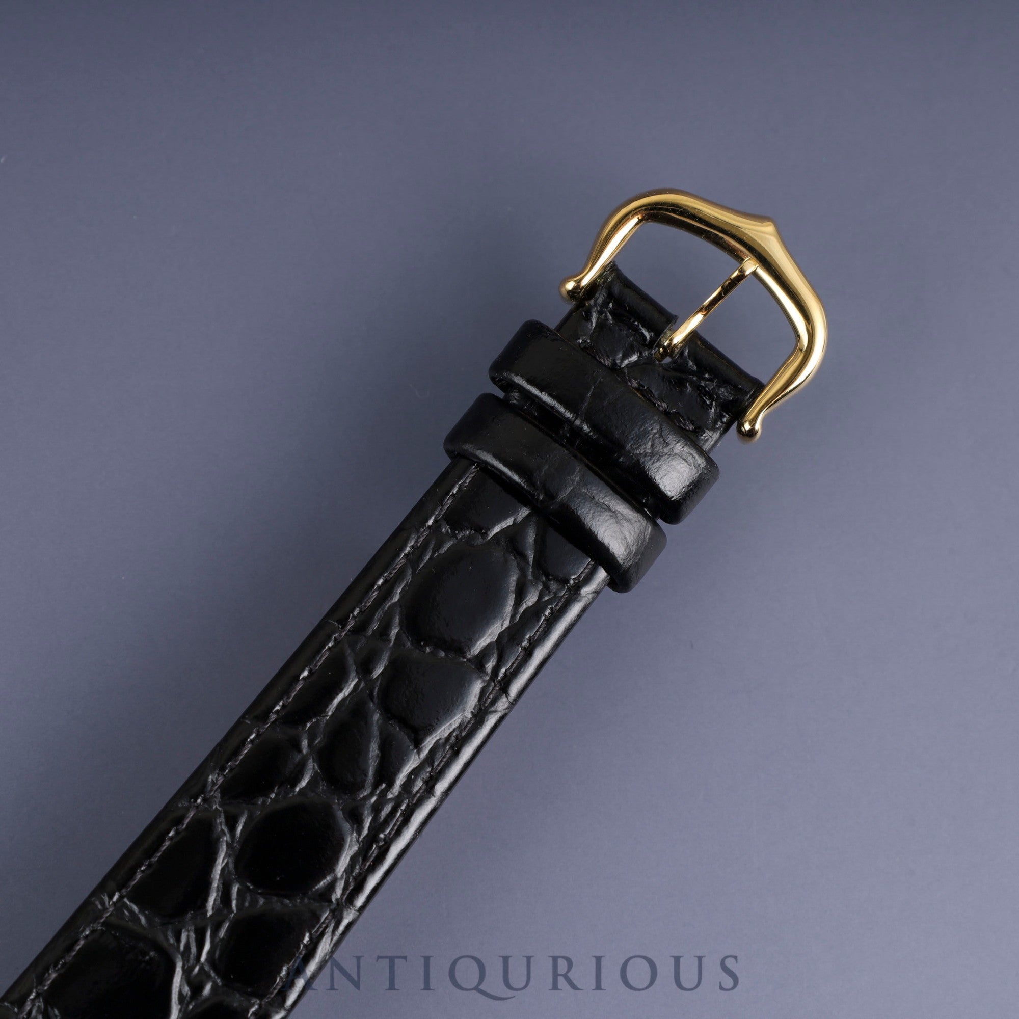 Cartier Must Tank LM 590005 Quartz Cal.90 SV925 Leather Genuine D-buckle (GP) Grey Roman dial Overhauled