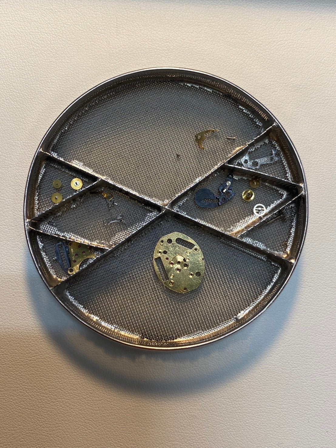 Christian Dior La Parisienne D60-109 Quartz Cal.980.003 SS Leather Genuine Buckle (SS) White Dial Overhauled