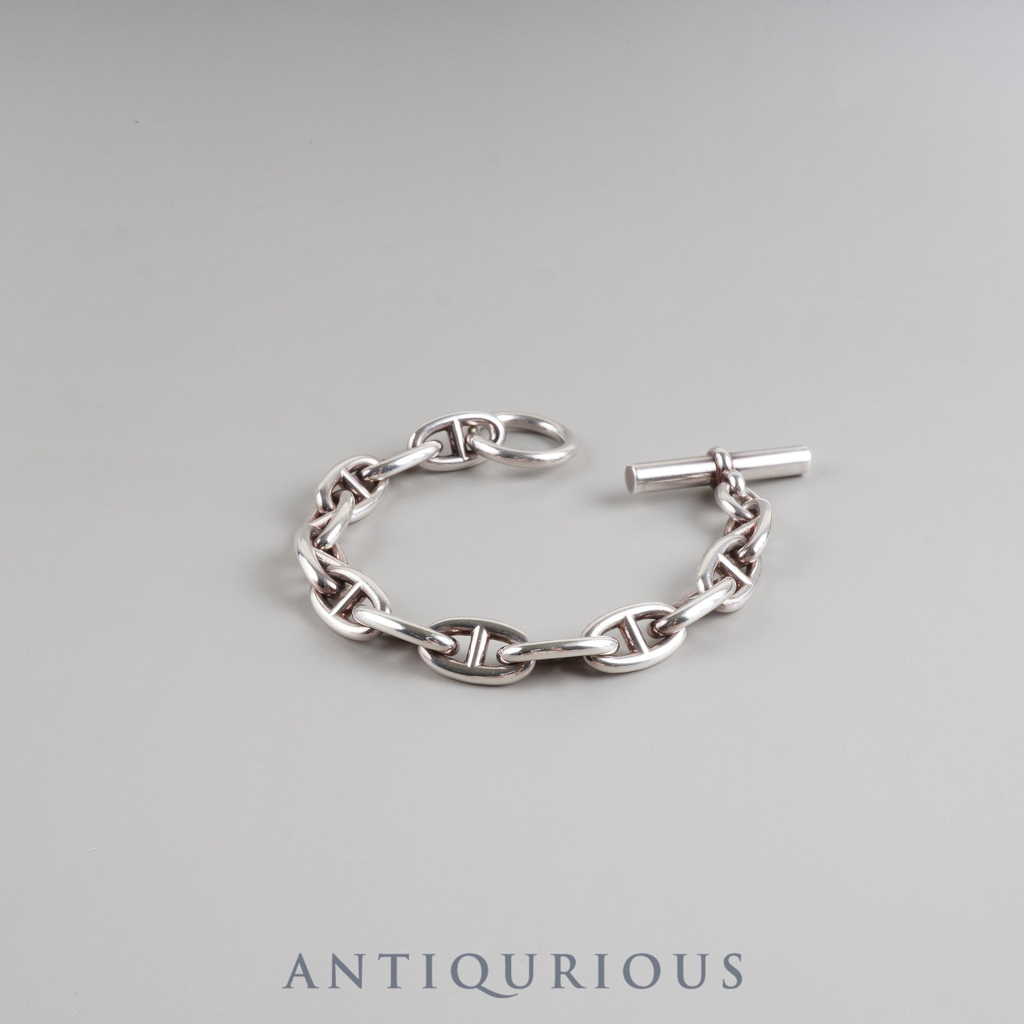 エルメス ブレスレット シェーヌダンクル GM SV925  13コマ 箱 21年刻