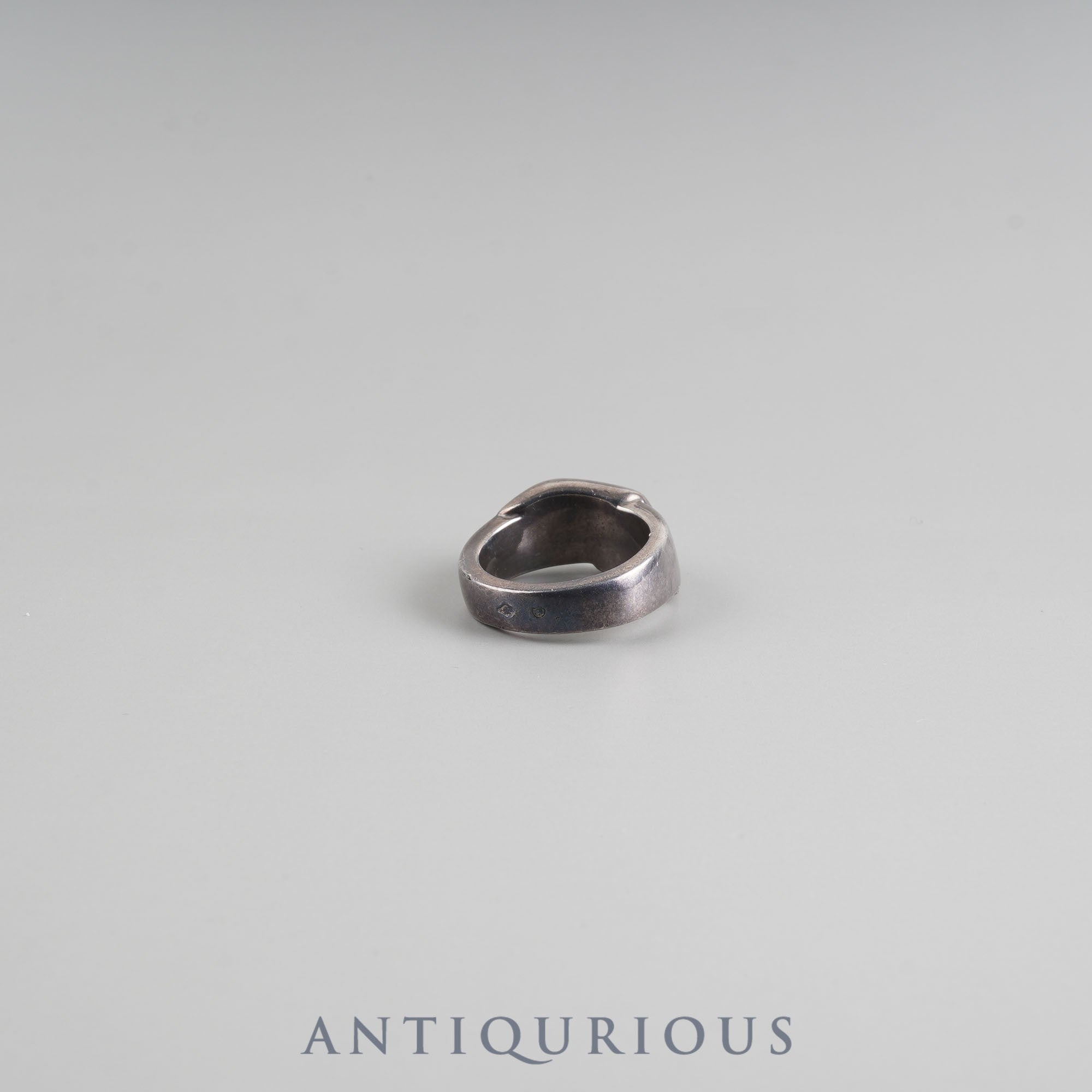 Hermes ring vintage SV925 size 10.5 ribbon motif