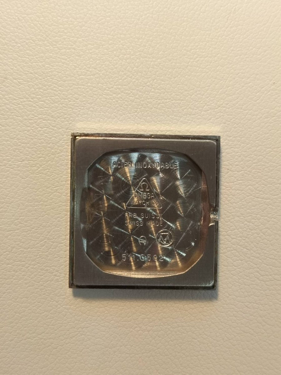 オメガ デ・ヴィル 511.0502 手巻き Cal.625 SS 純正革ベルト 純正尾錠(SS)シルバーローマン文字盤 オーバーホール済み