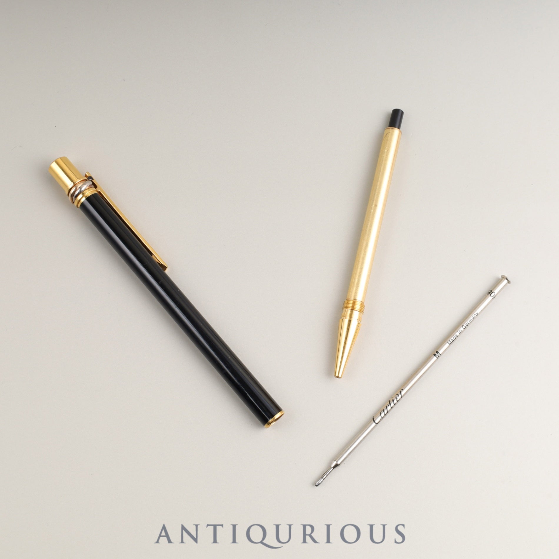 Cartier Trinity Ballpoint Pen GP Twist Style, Unused, Genuine Refill