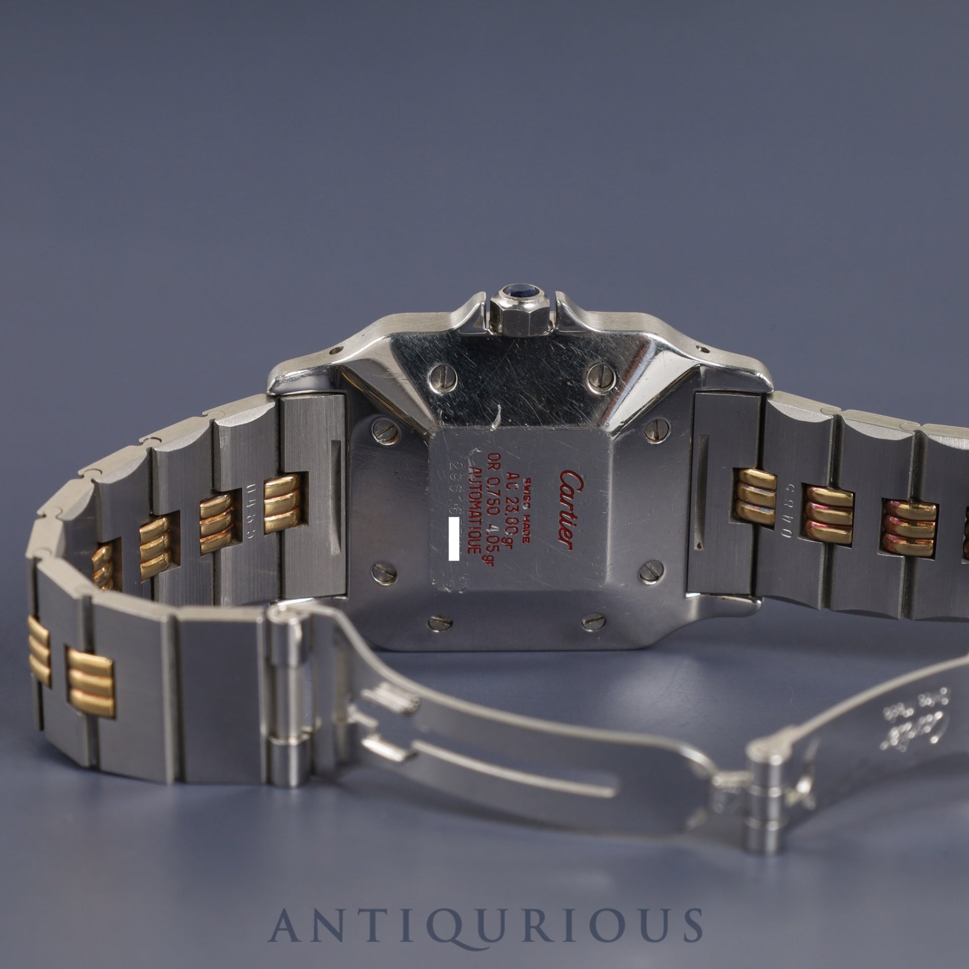 Cartier Santos Galbee LM 2961 Automatic Cal.2671 SS/YG SS/YG Ghost Gray Dial Overhauled