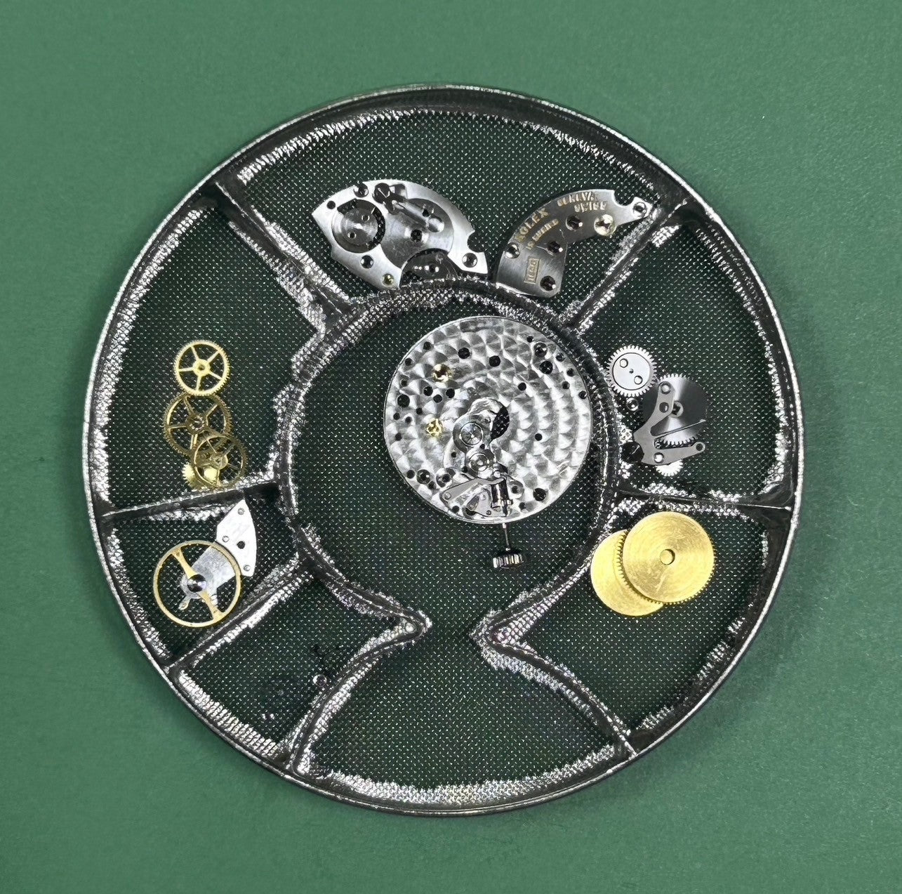 ロレックス チェリーニ 3800 手巻き Cal.1600 750 純正革ベルト 純正尾錠(SS) シルバー文字盤 箱 保証書(1971年) タグ オーバーホール済み