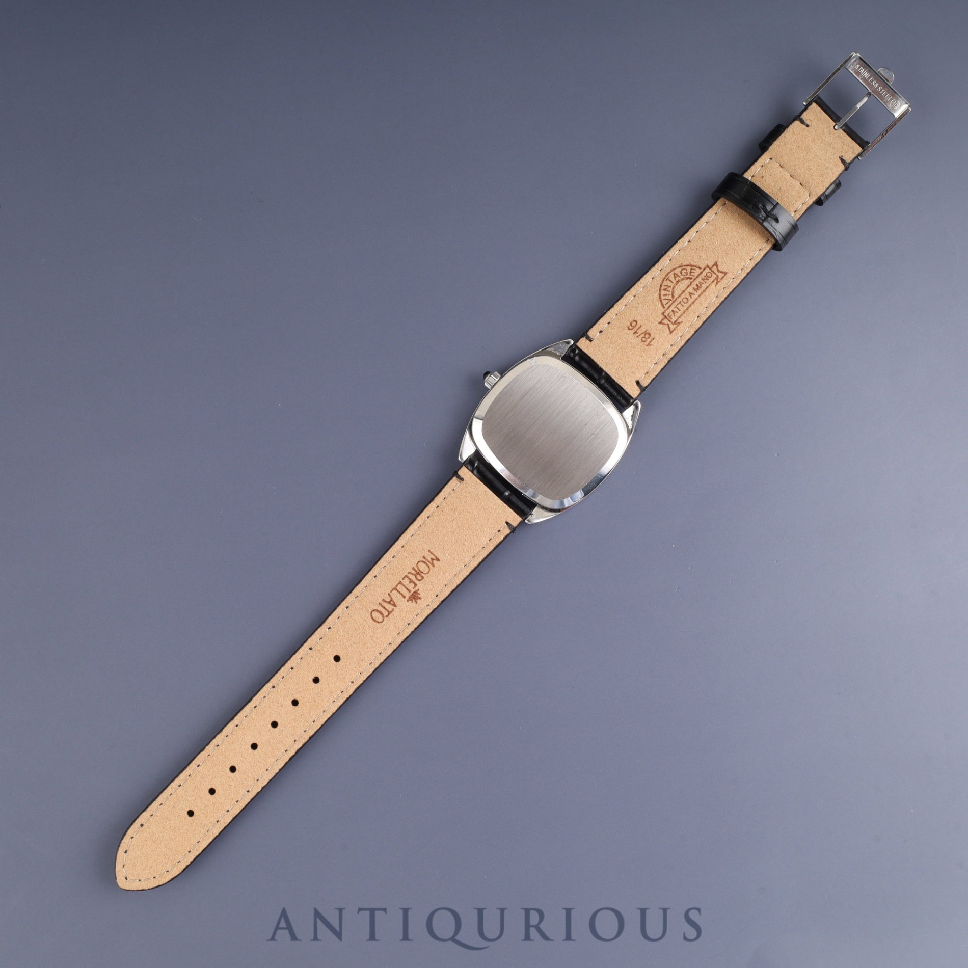 Omega De Ville 111.0132 Manual Winding Caliber 625 Stainless Steel Leather Strap with Genuine Stainless Steel Buckle, Silver Dial, Overhauled