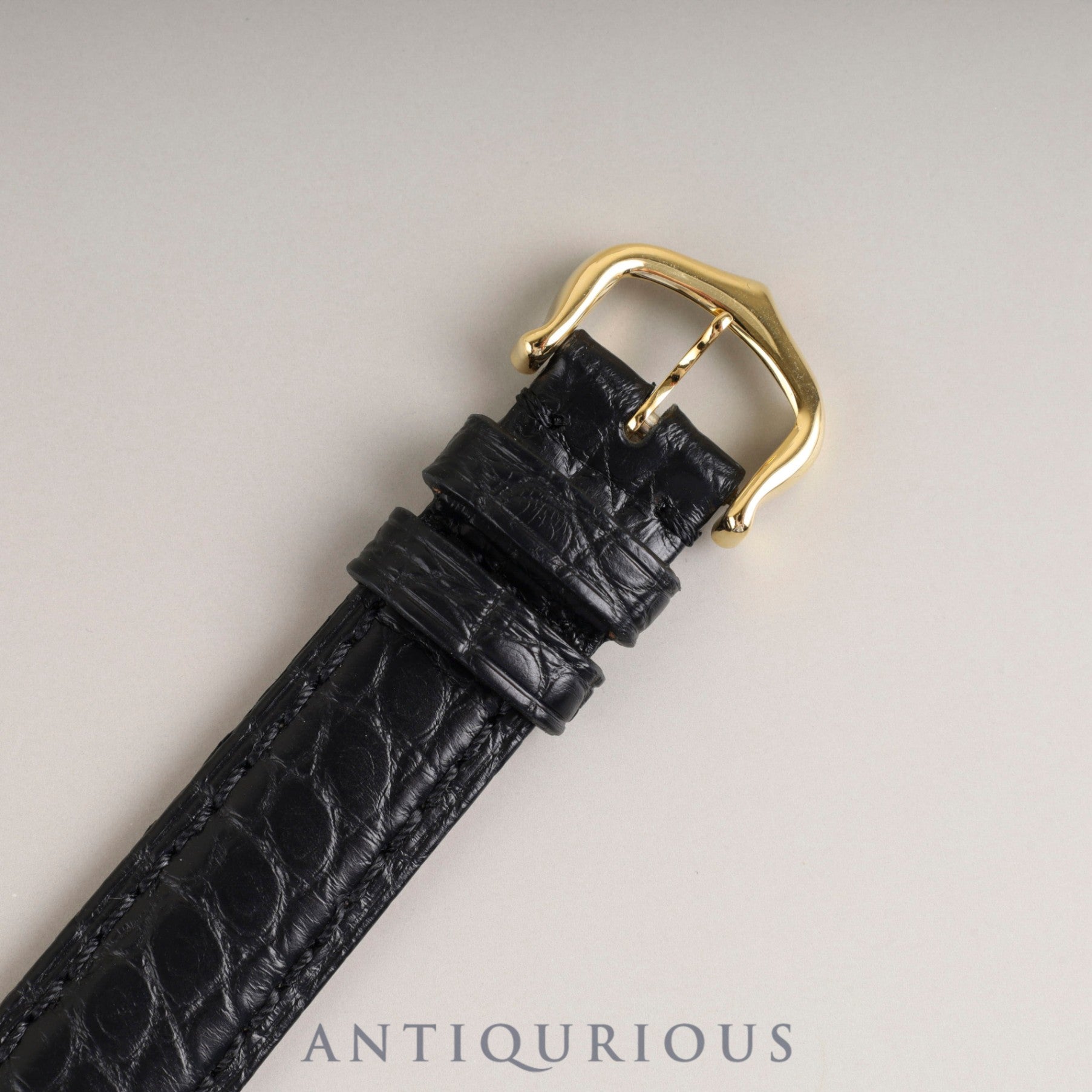 Cartier Must Tank SM 5057001 Quartz Cal. 057 SV925 Leather Strap with Genuine GP Buckle, Trinity Dial, Box, Dust Bag, Booklet, Warranty Card (1995) Overhauled