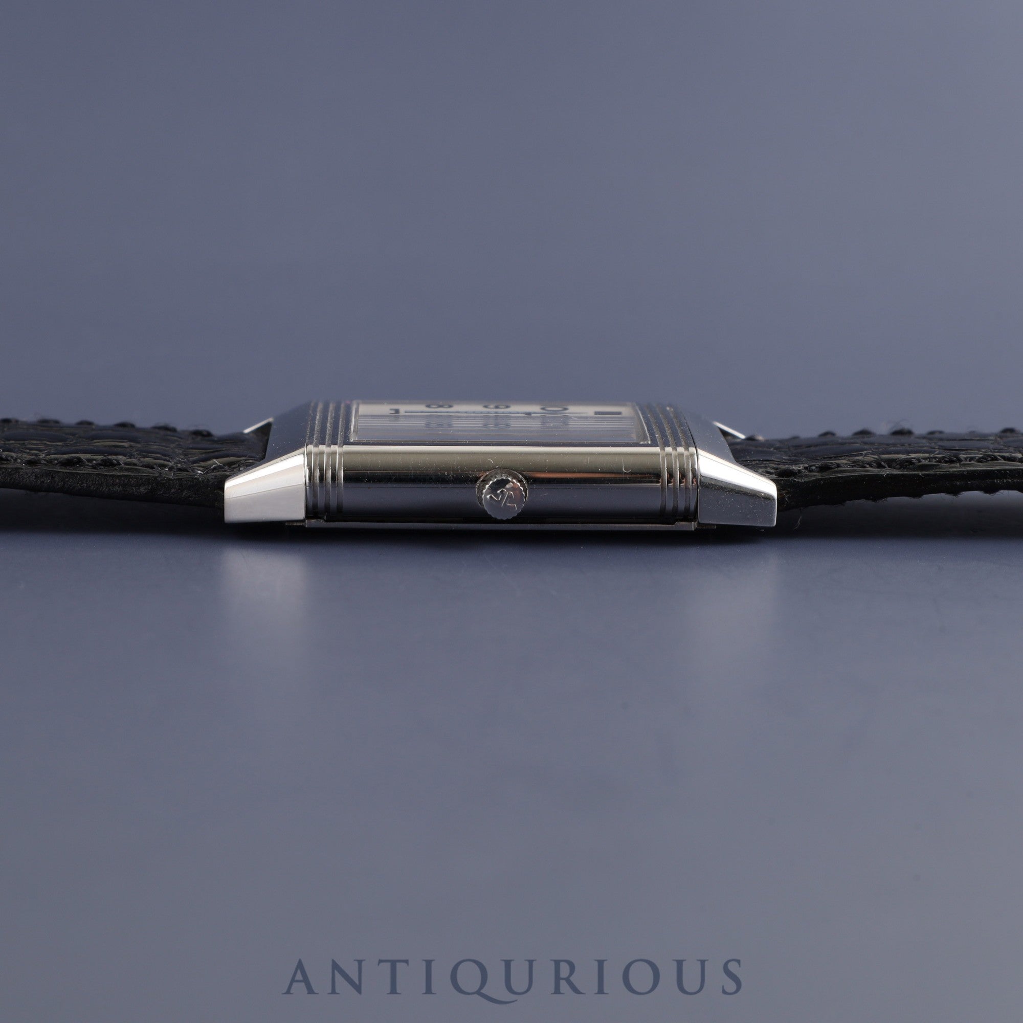 Jaeger-LeCoultre Reverso Classic 250.8.86 Manual winding Cal.846/2 SS Genuine leather strap Genuine buckle (SS) Arabic dial 23 x 38mm Overhauled Case back engraved