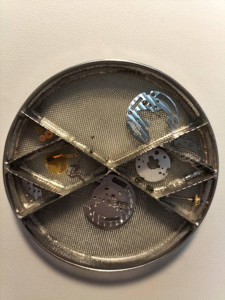 カルティエ マスト ヴァンドーム VLC LM 590003 クォーツ Cal.90 SV925 革 純正Dバックル(GP) センターグレー飛びローマン文字盤 オーバーホール済み