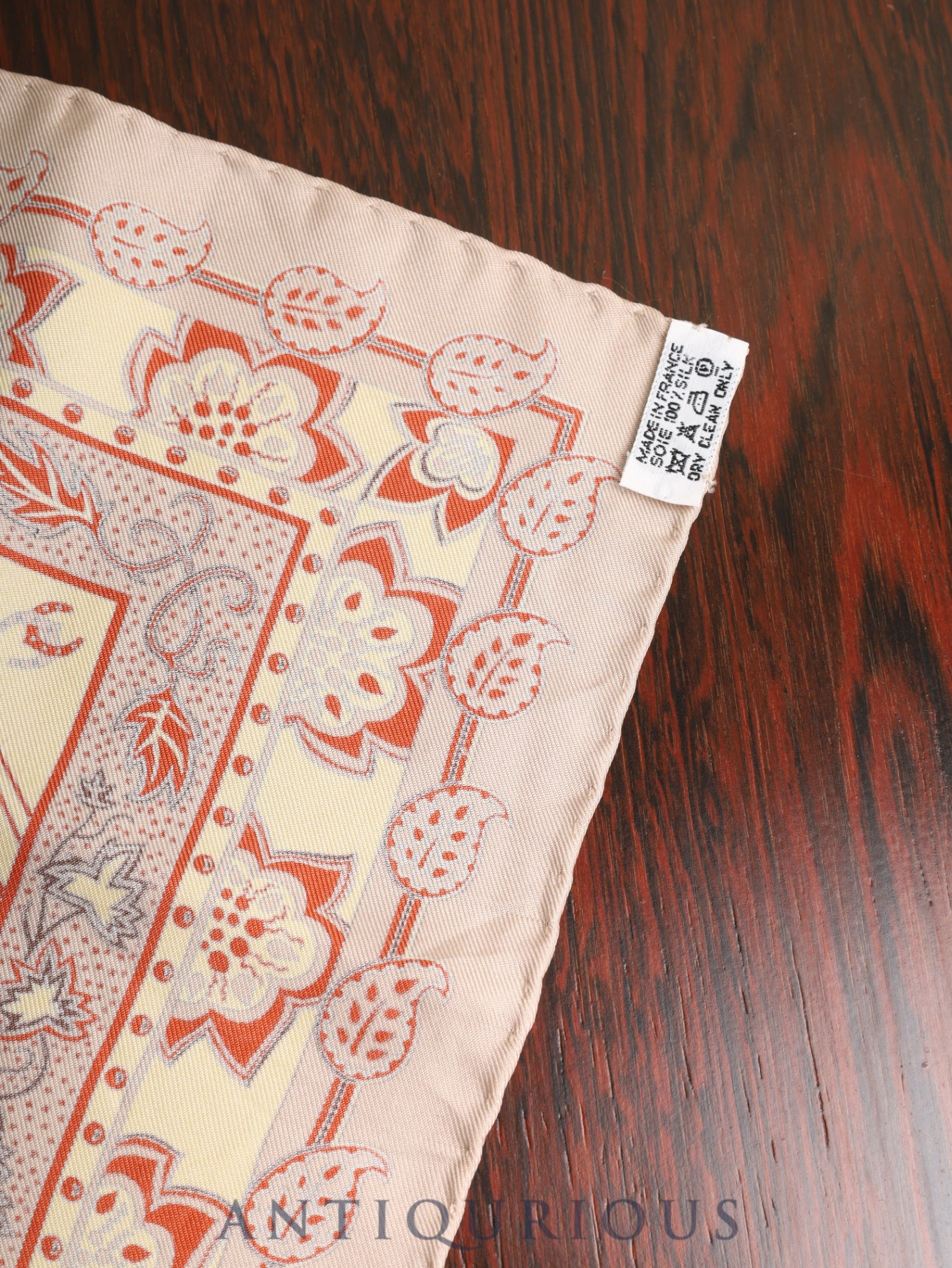 エルメス スカーフ カレ45 Amoeba Flower アメーバフラワー SILK100%