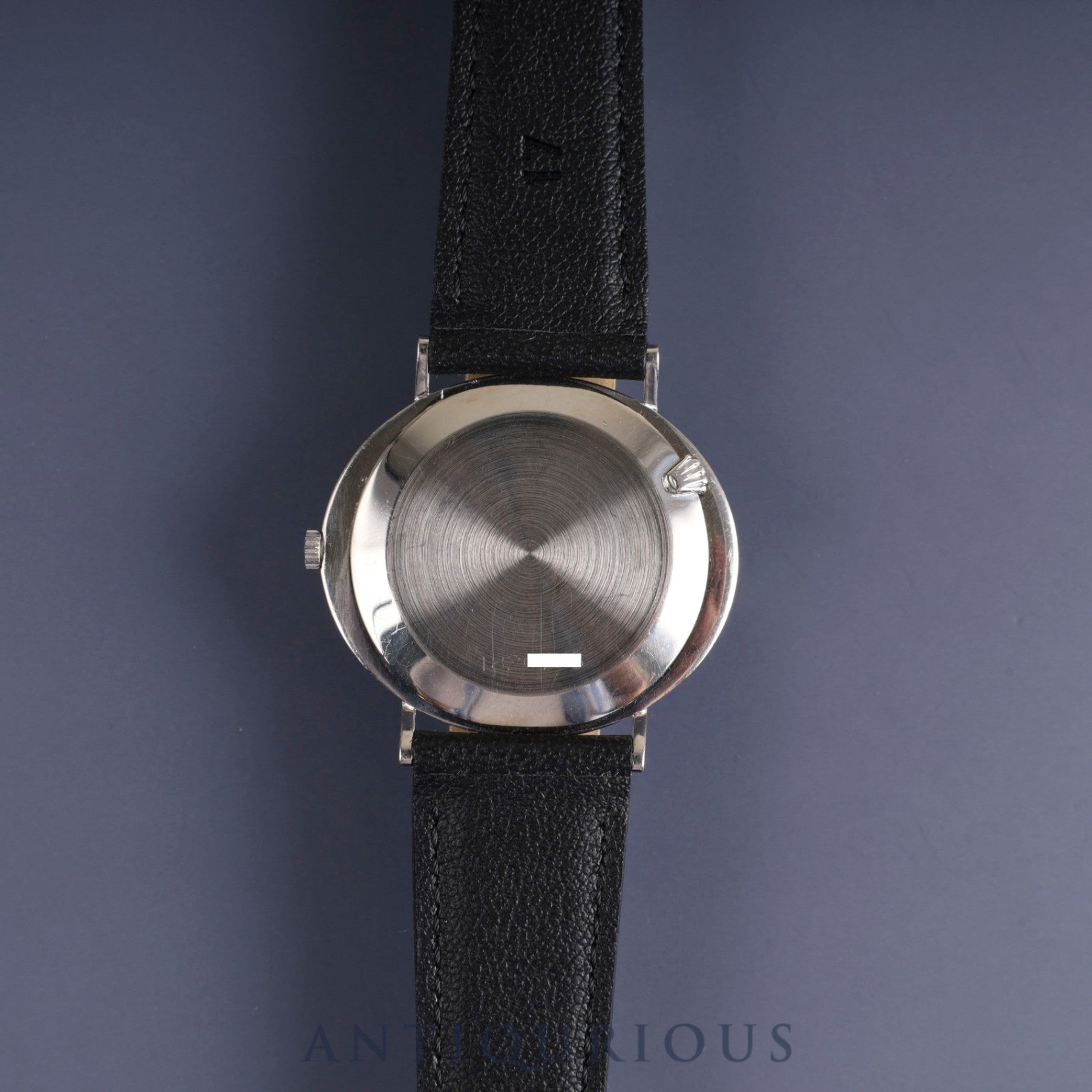 Rolex Cellini 3756 Manual winding Cal.1600 750 Leather Genuine buckle (GP) Silver dial 18th series (1965) Overhauled