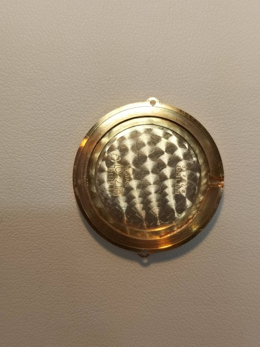 Cartier Vendome VLC Trinity LM 8151 Quartz Cal.81 750YG Leather Genuine Buckle (GP) Ivory Roman Dial Warranty (1999) Booklet Overhauled