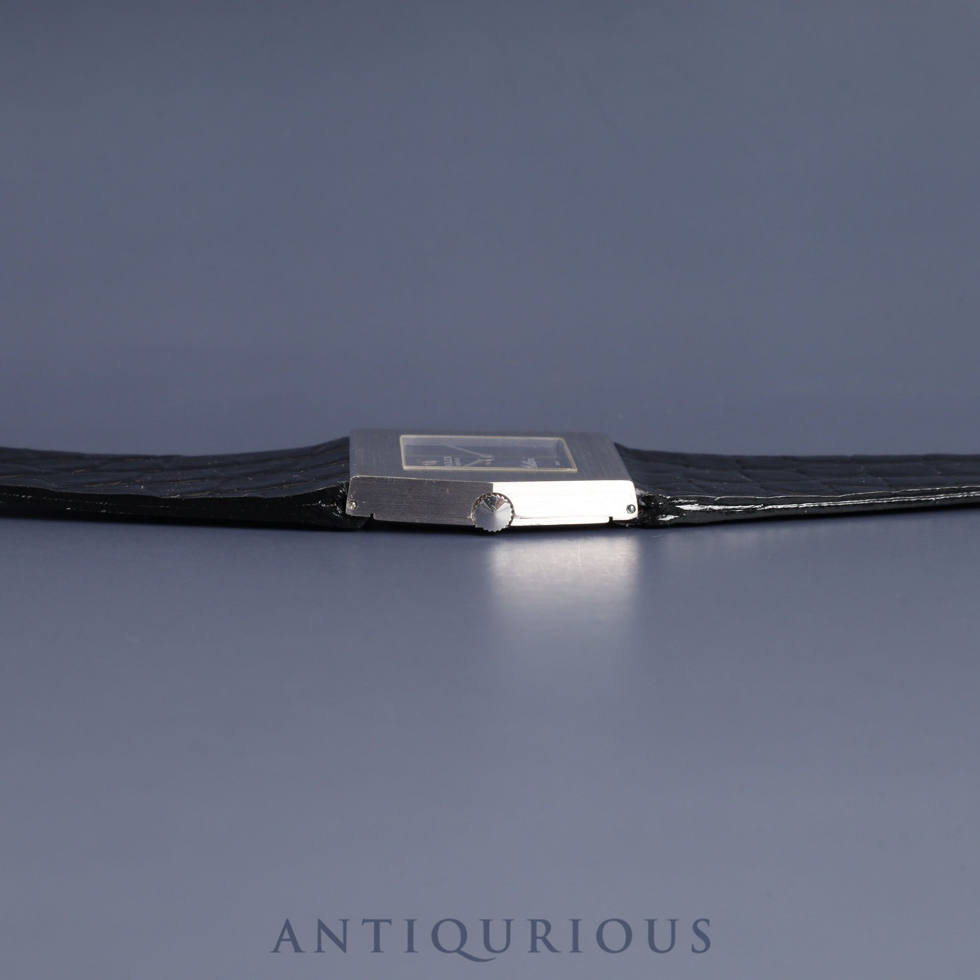 Rolex Cellini King Midas 4017 Manual winding Cal.1600 750 Leather Genuine buckle (SS) Blue dial 27 x 27 mm No. 34 (1971) Overhauled