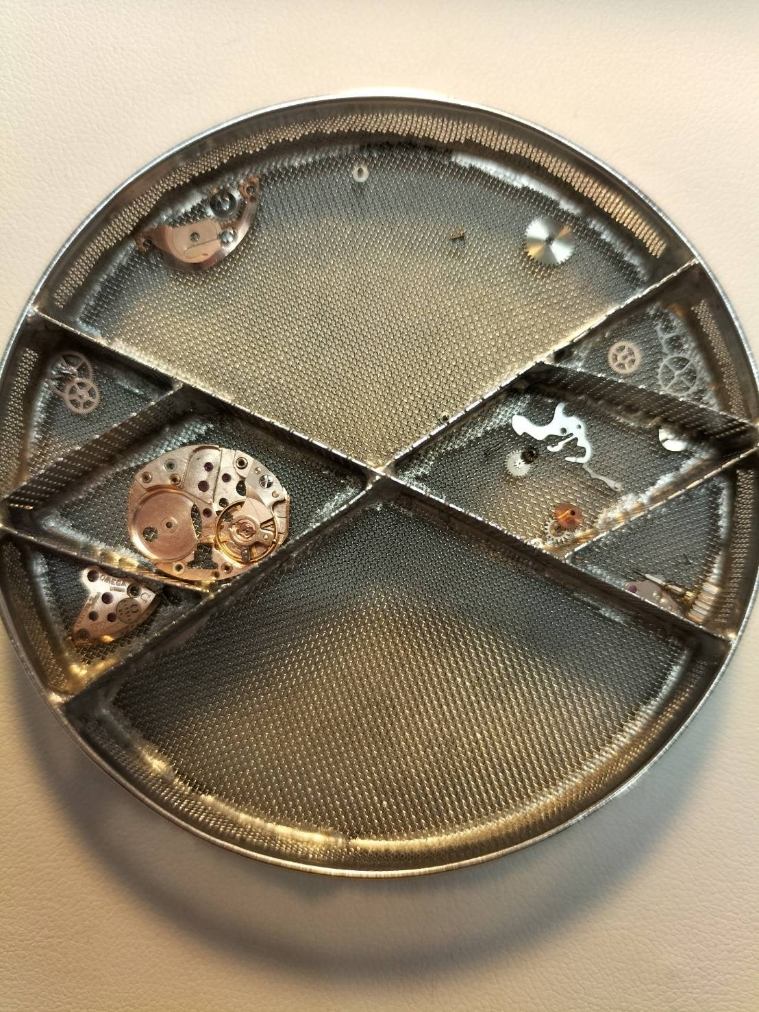 オメガ デ・ヴィル MF511.0454 手巻き Cal.1070 SS 革 純正尾錠(SS) シルバー文字盤 ケース オーバーホール済み